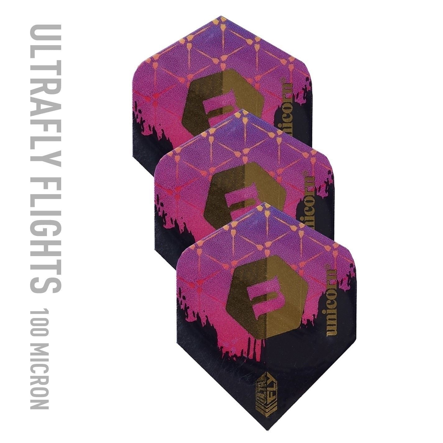 Unicorn Darts Steel Tip Darts Set | Level 3 | Ross Smudger Smith | Natural Stainless Steel Barrels