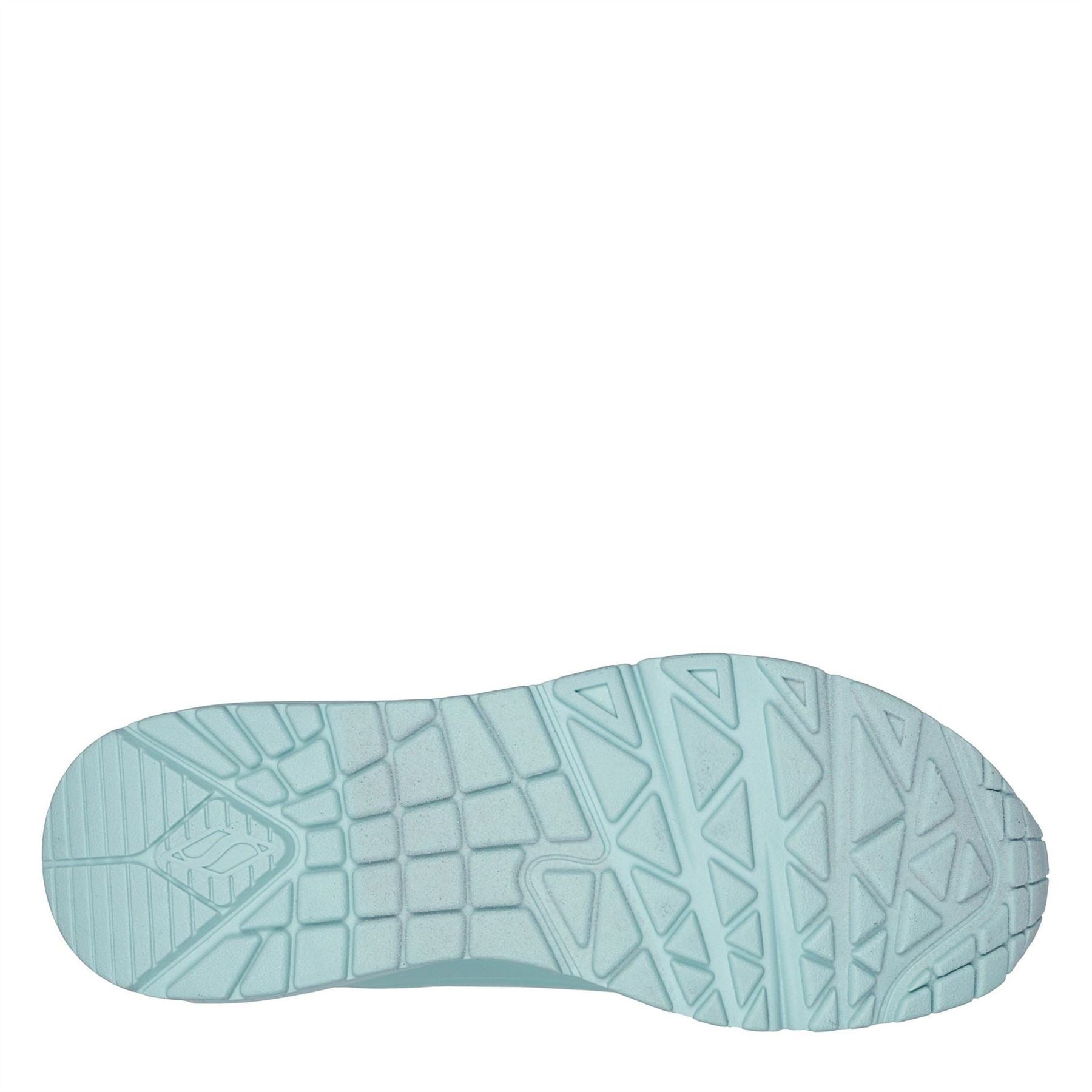 Skechers Womens Pastel Durabuck Lace Up Fash Low Top Trainers