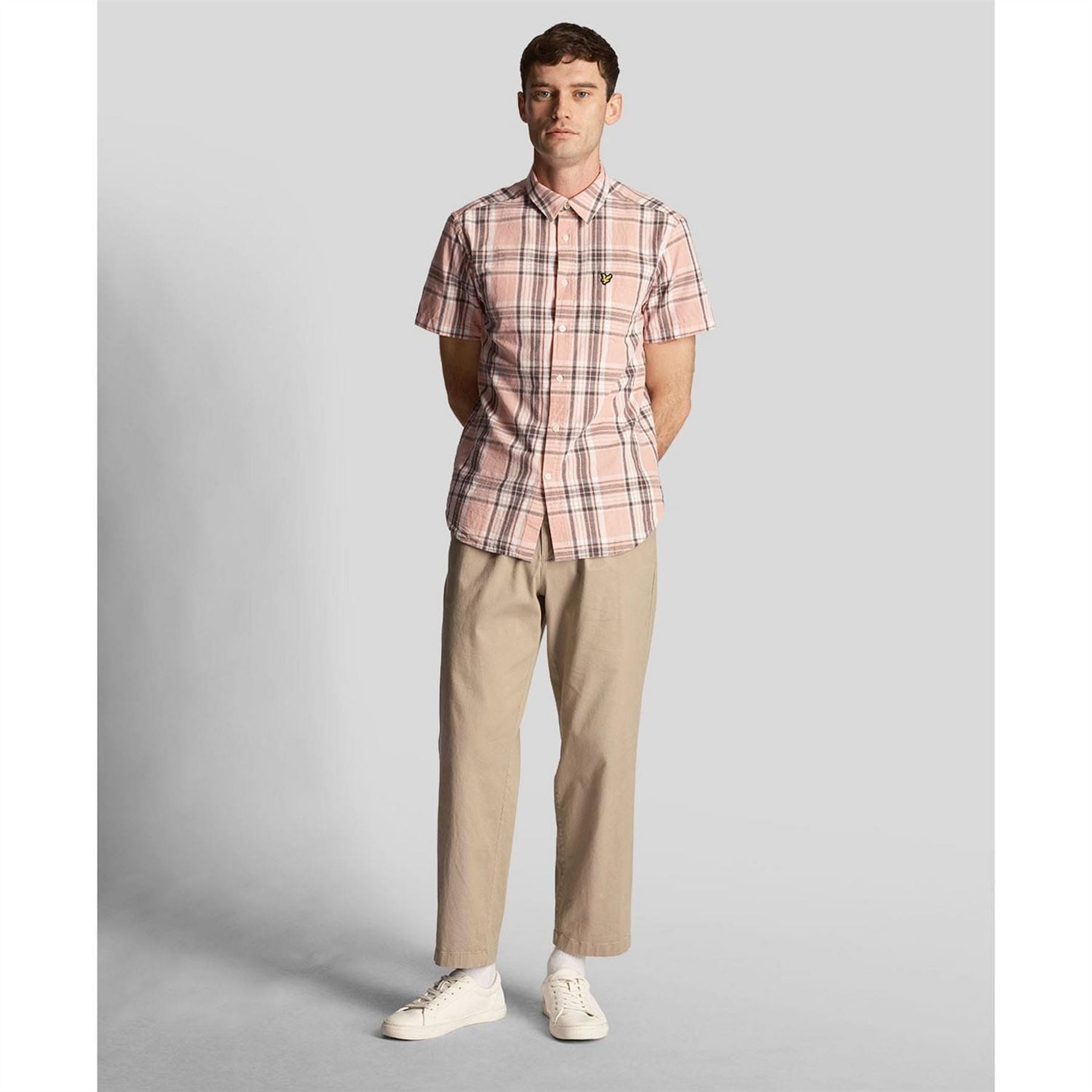 Lyle and Scott Check Short Sleeve Shirt