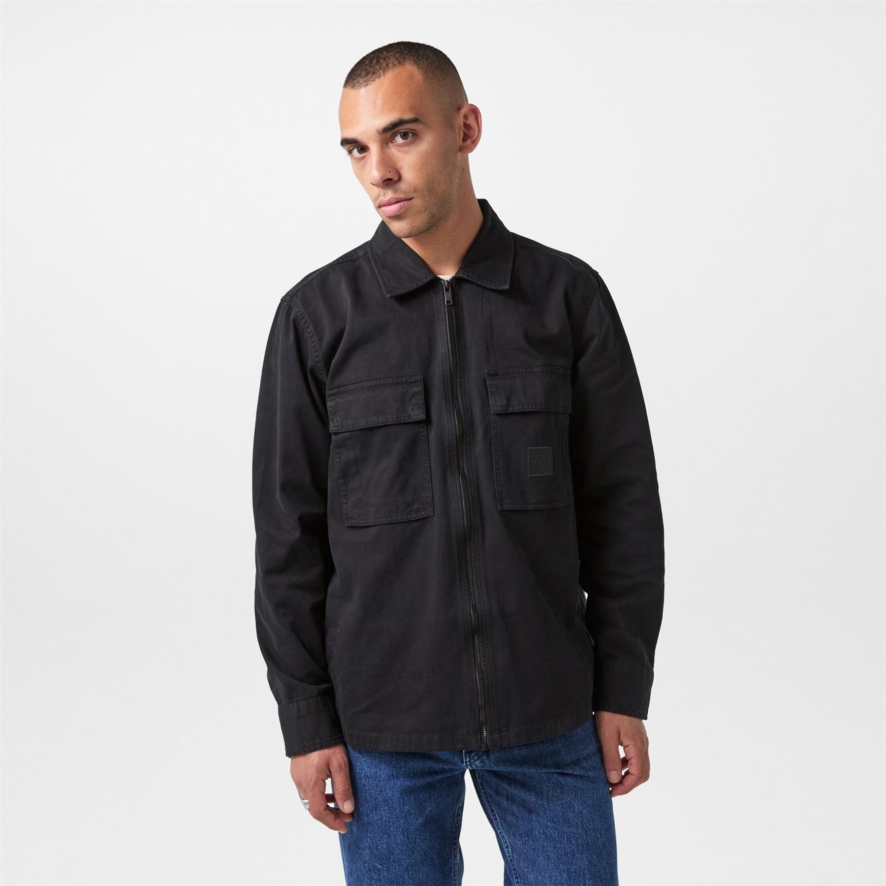 Boss Regular Fit Overshirt Jacket