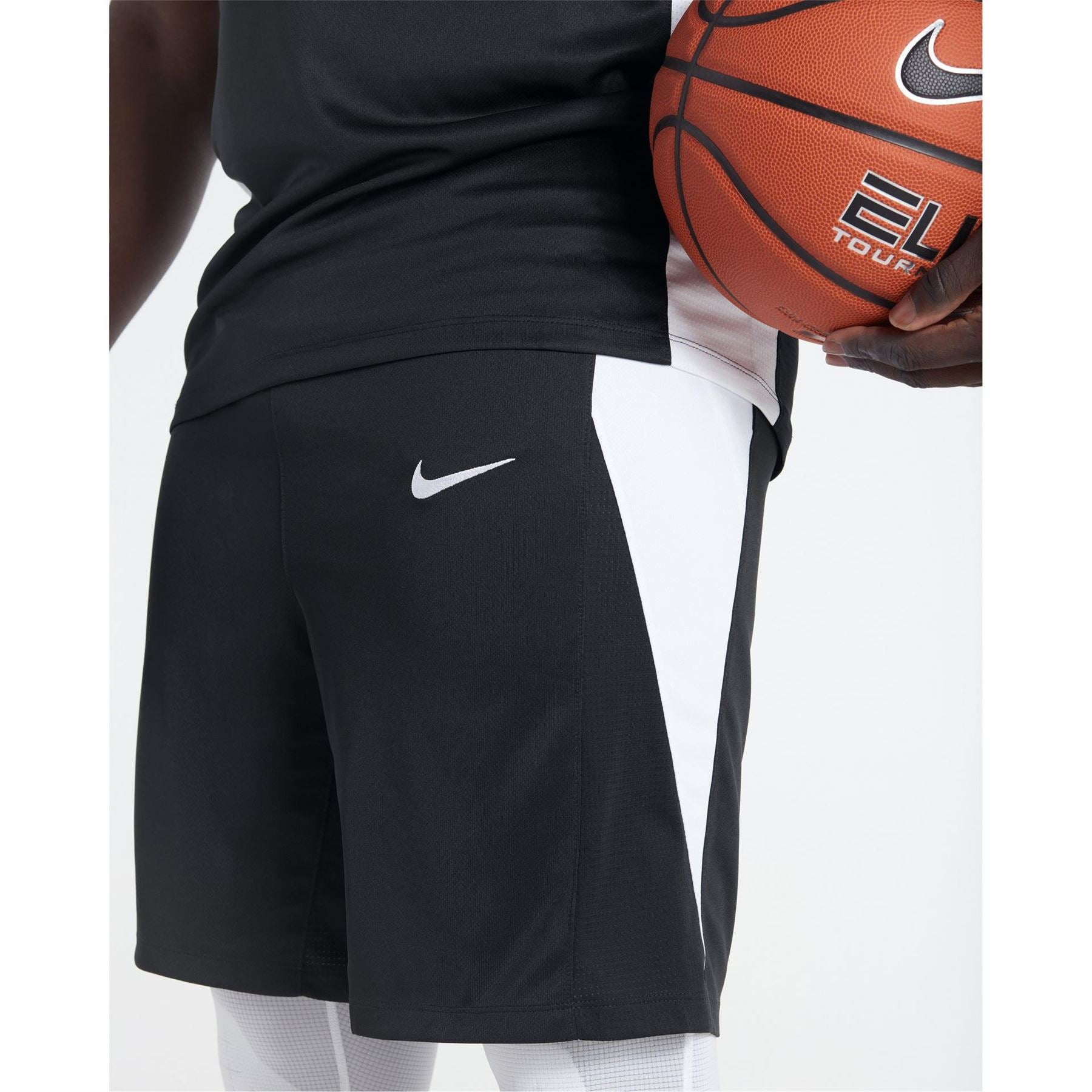 Nike Basketball Color Block Shorts with Elasticated Waistband