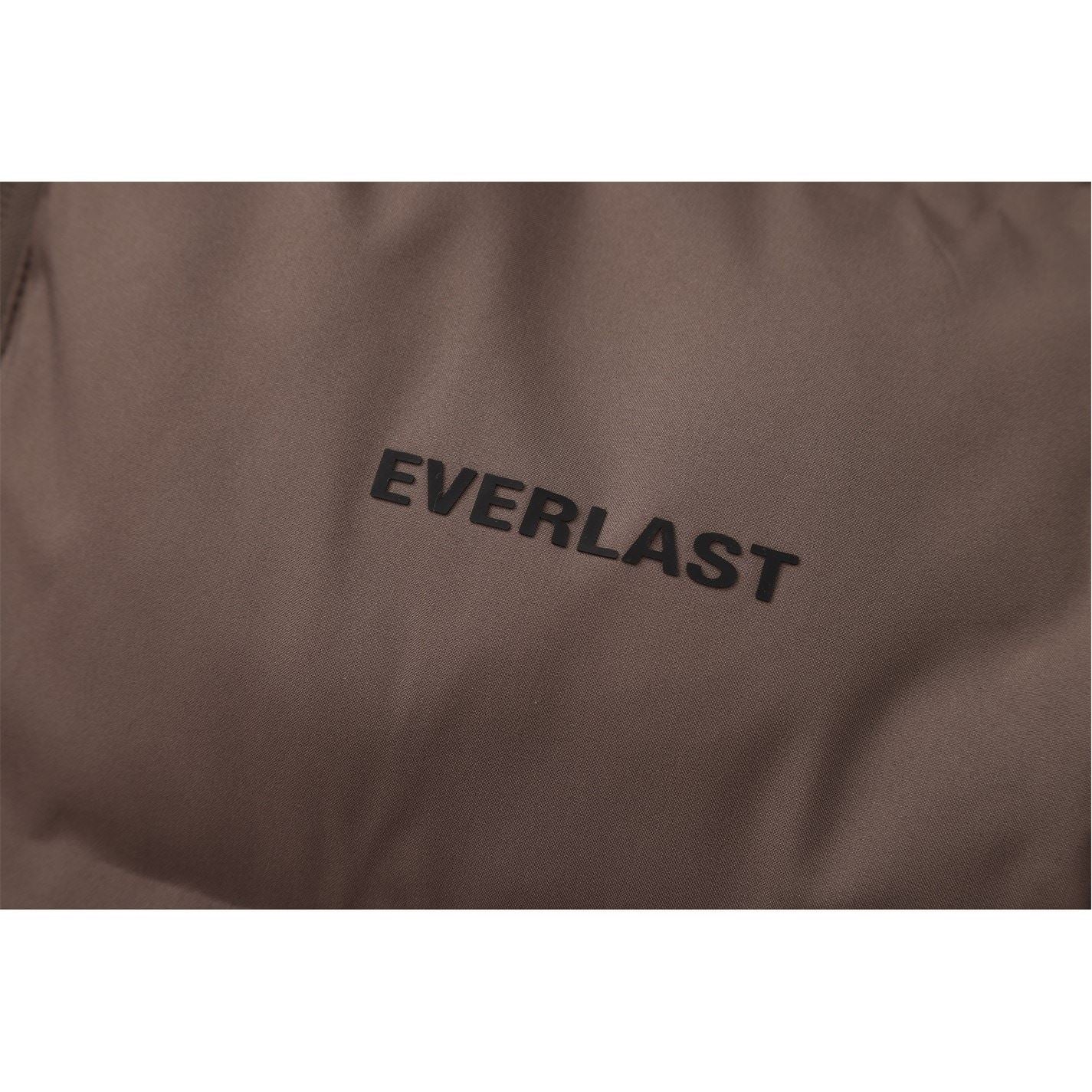 Everlast Water Resistant Windproof Detachable Hood Long Sleeve Puffer Jacket