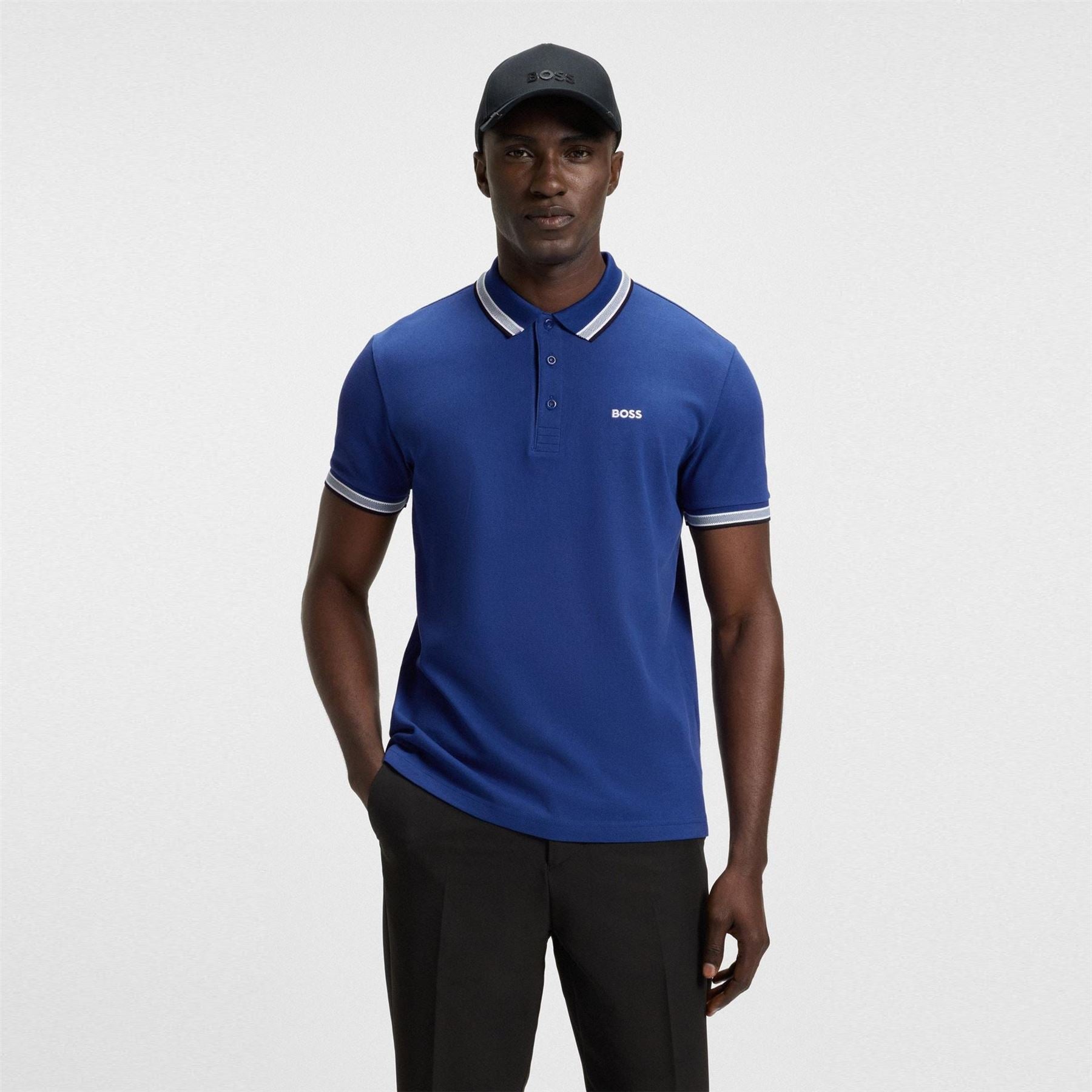 Boss BOSS GREEN Paddy Polo Shirt with Contrast Tipping