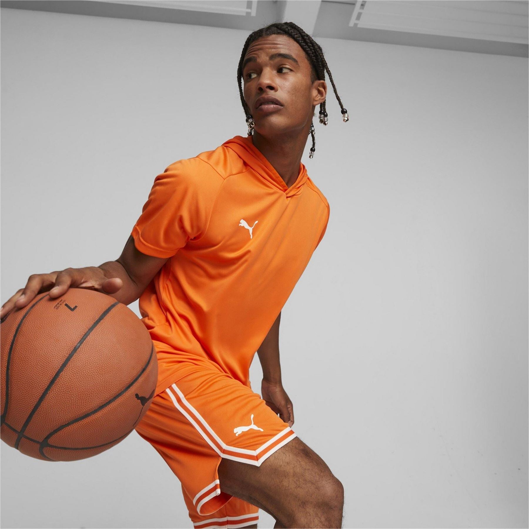 Puma Hoops Team Short Sleeve Performance T-Shirt