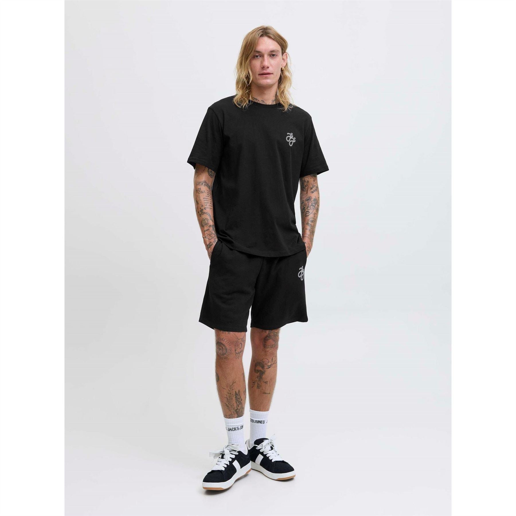 Jack and Jones Mens T-Shirt And Short Set