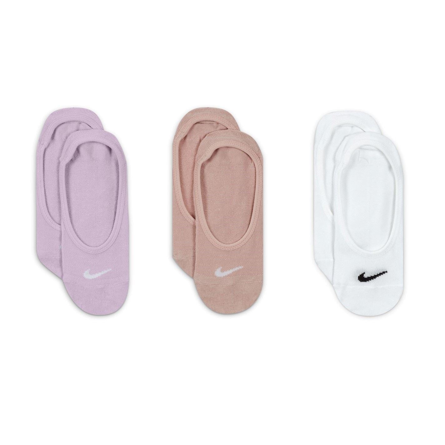 Nike 3 Pack Invisible Socks Ladies