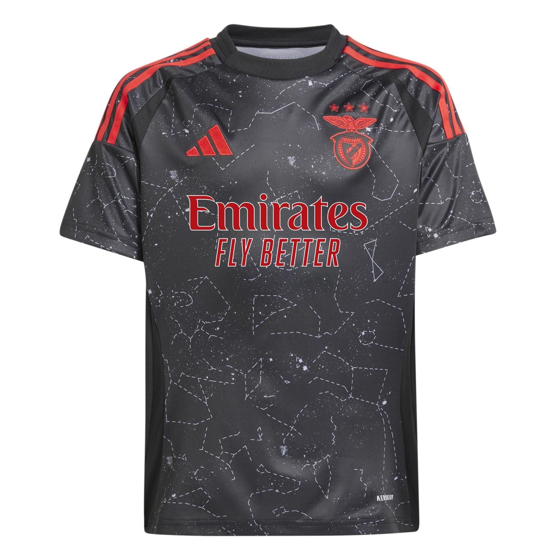 adidas Benfica Licensed Short Sleeve T-Shirt