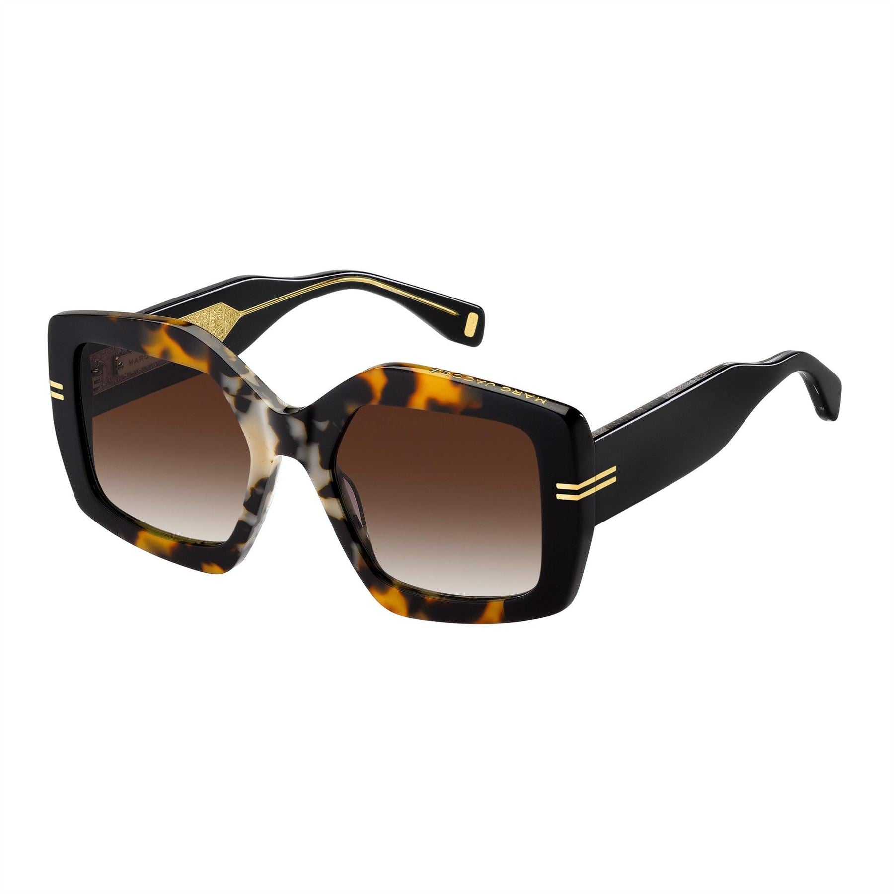 Marc Jacobs Rec Geometric Round Sunglasses