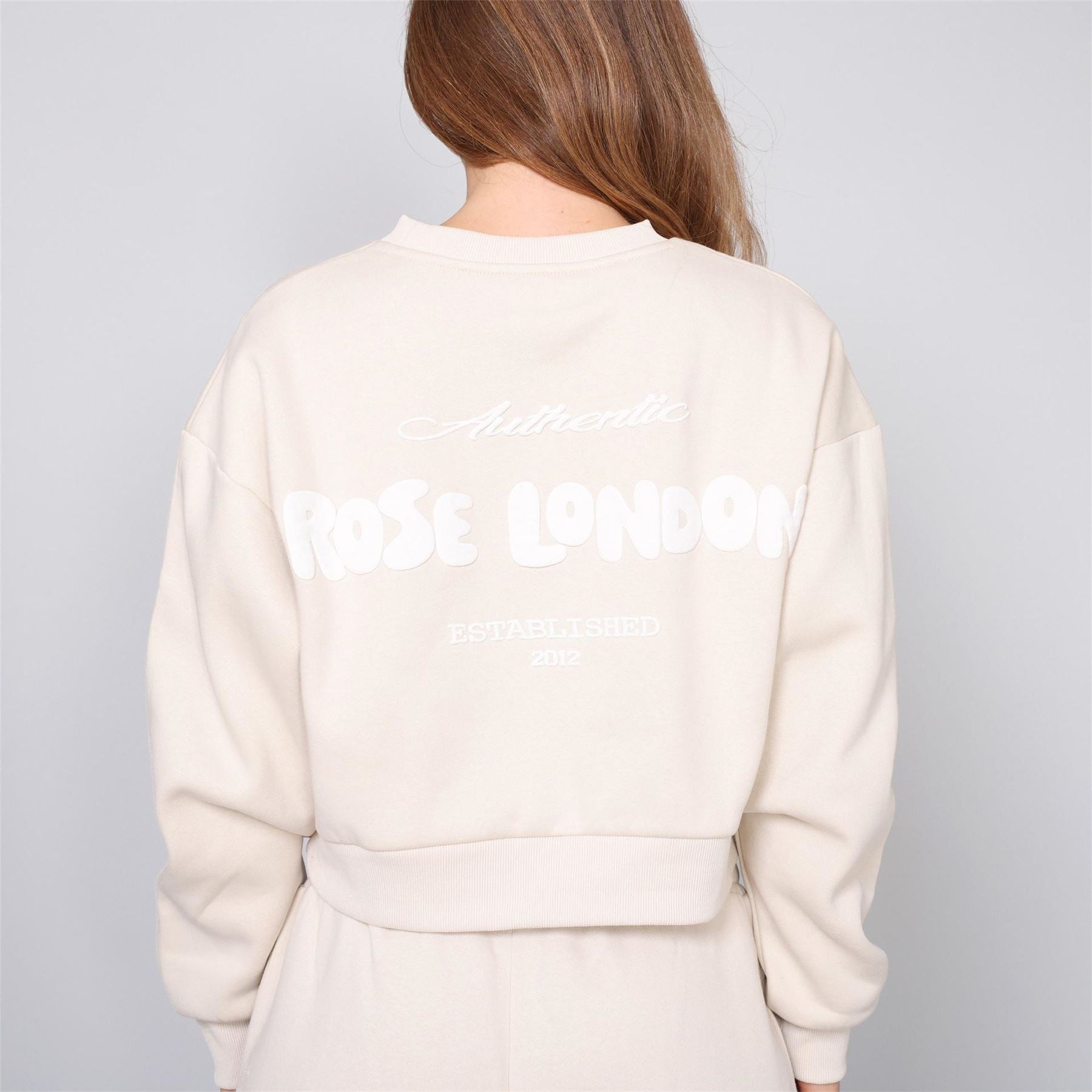Rose London London Authentic Crop Sweatshirt