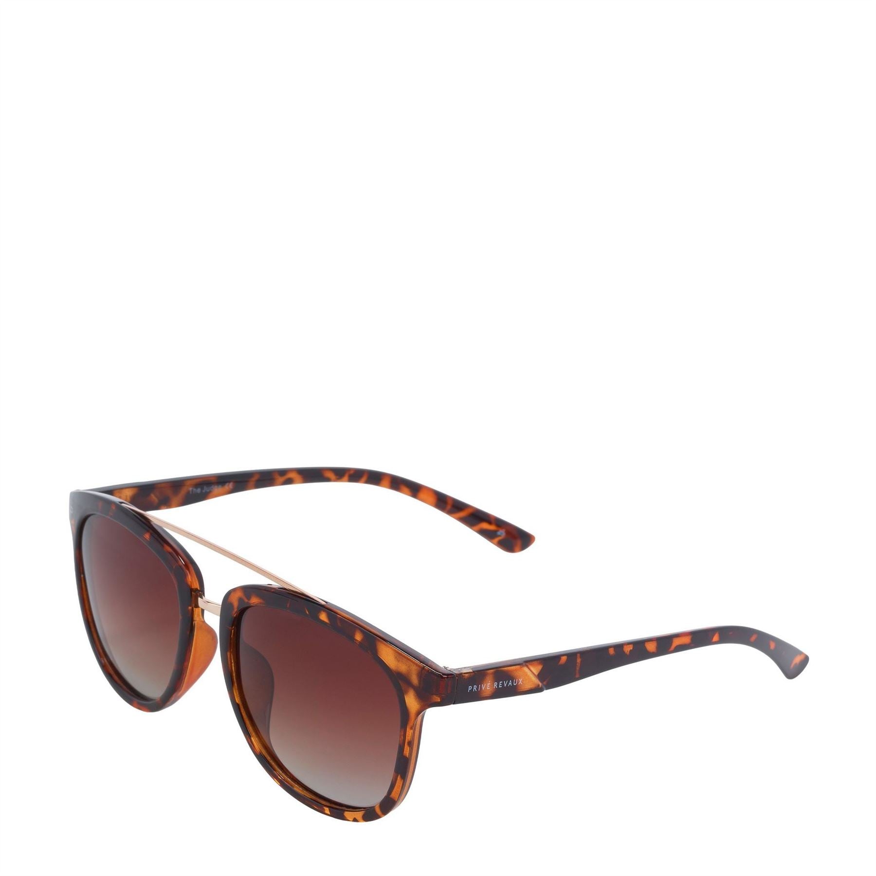 Prive Revaux R The Judge Rectangle Full Rim Sunglasses