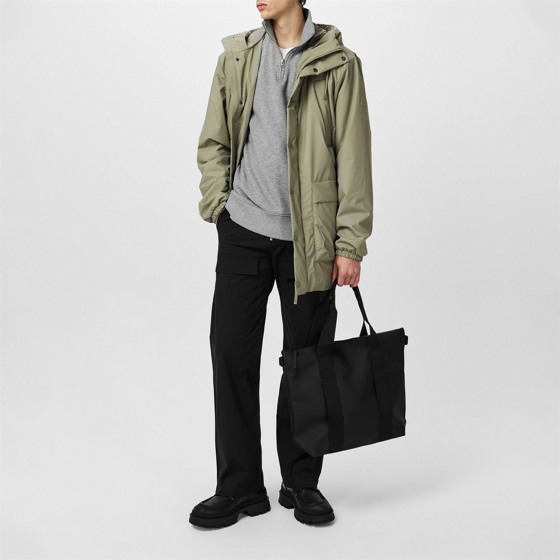 Rains Long Cargo Jacket