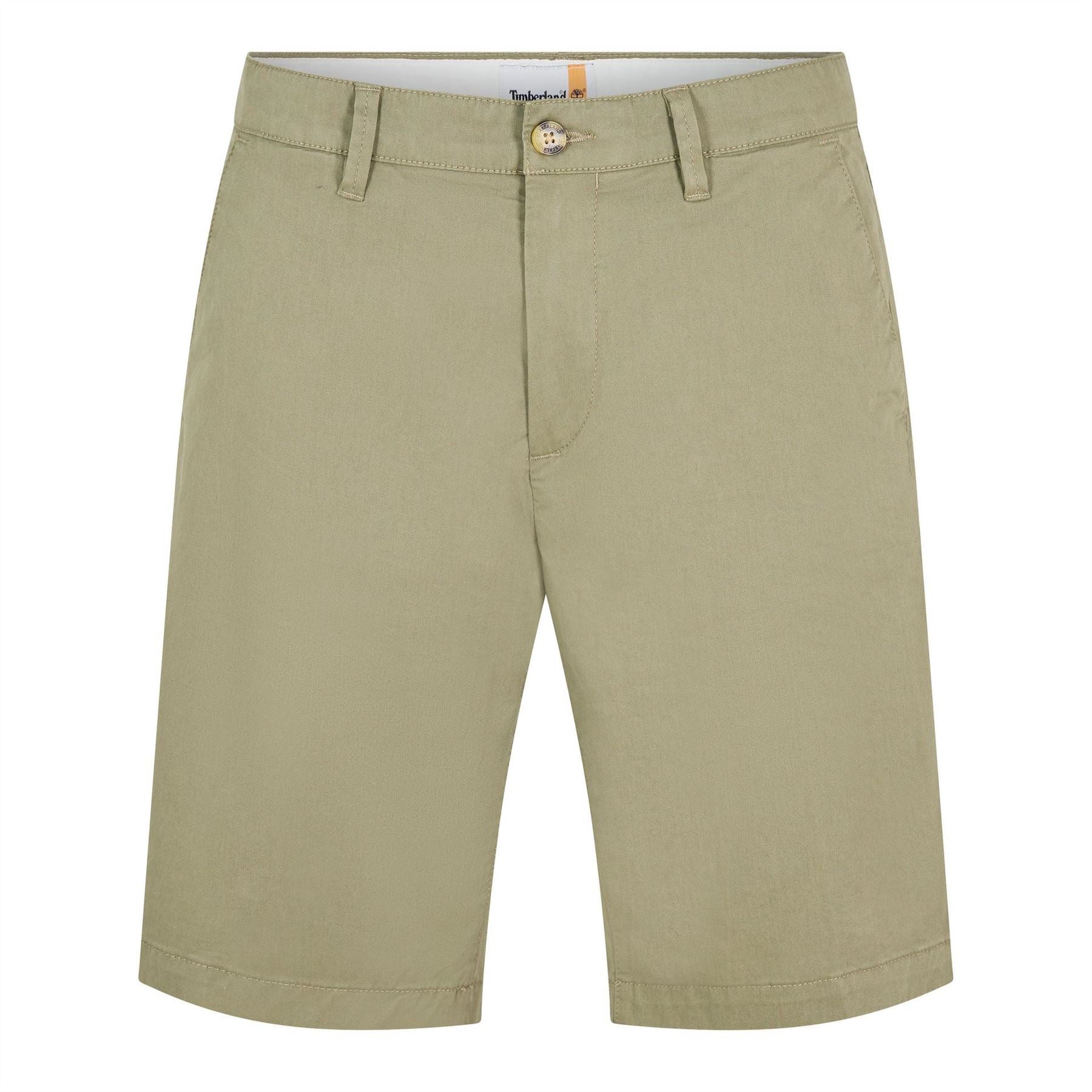 Timberland Topsfield Twill Solid Patterned Chino Shorts