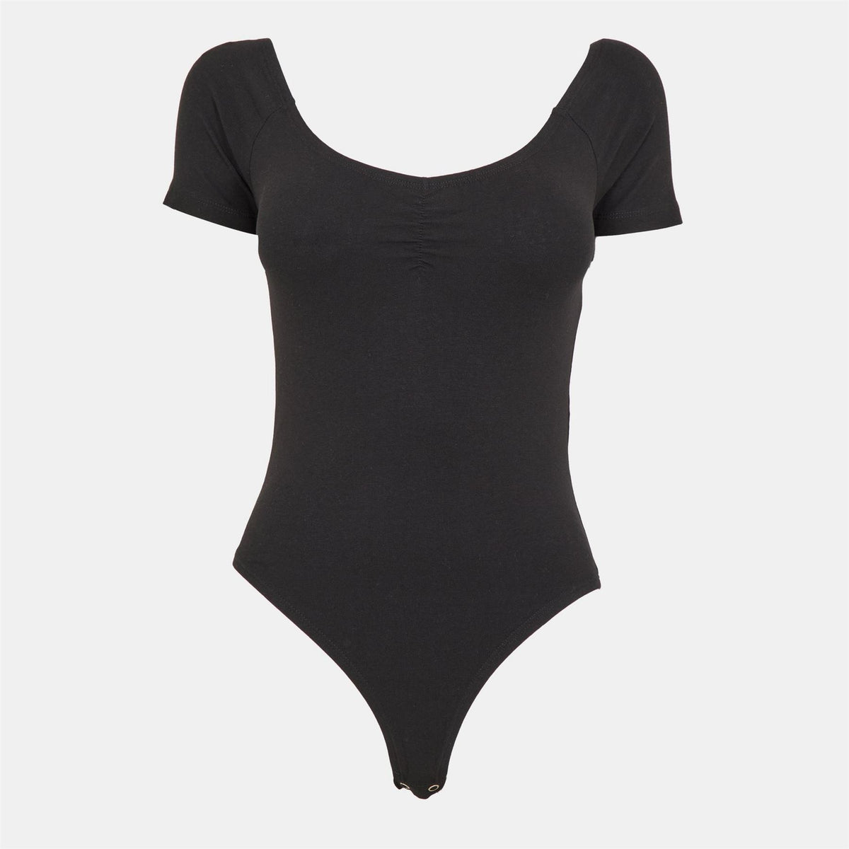 Brave Soul T shirt bodysuit with Gathered Chest Detail