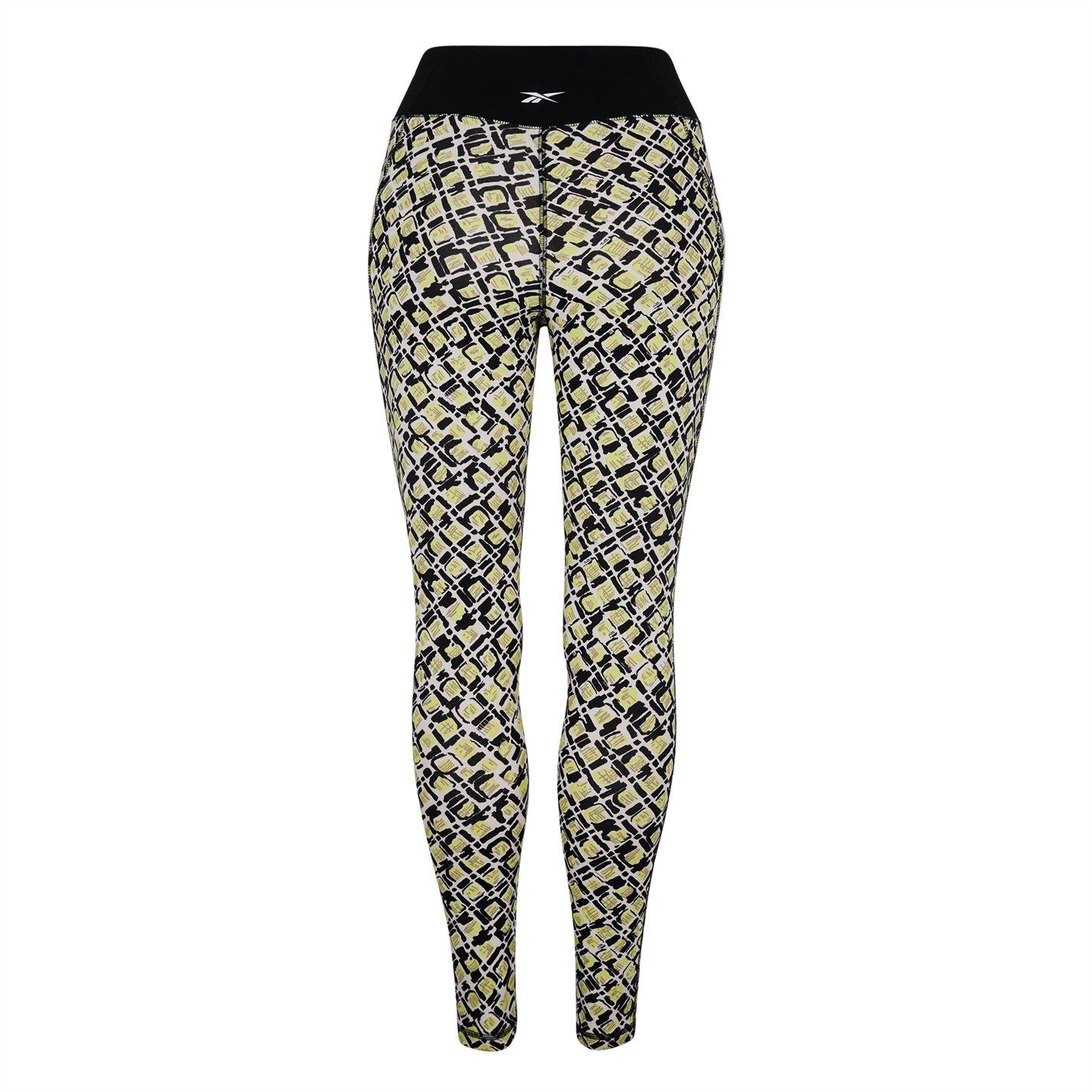 Reebok Womens Myt Cotton Leggings Gym Legging