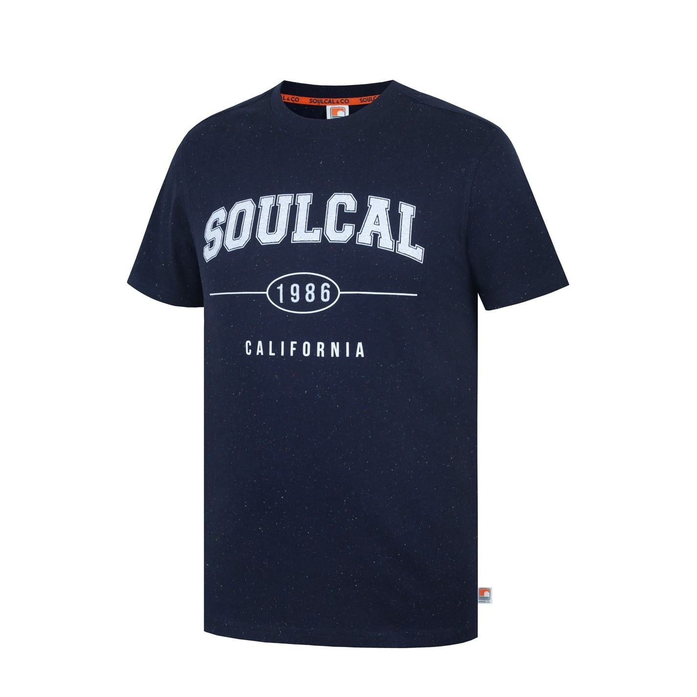 SoulCal Regular Fit Geographic Print Crew Neck T-Shirt