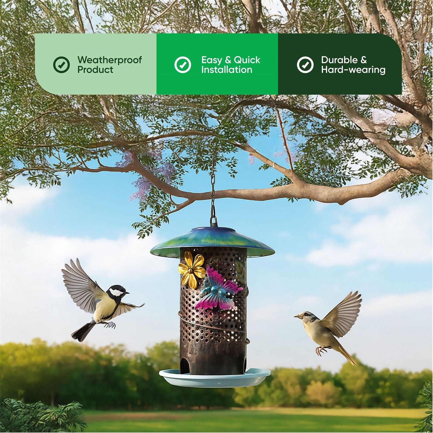Streetwize Bird Feeder Garden Ornament