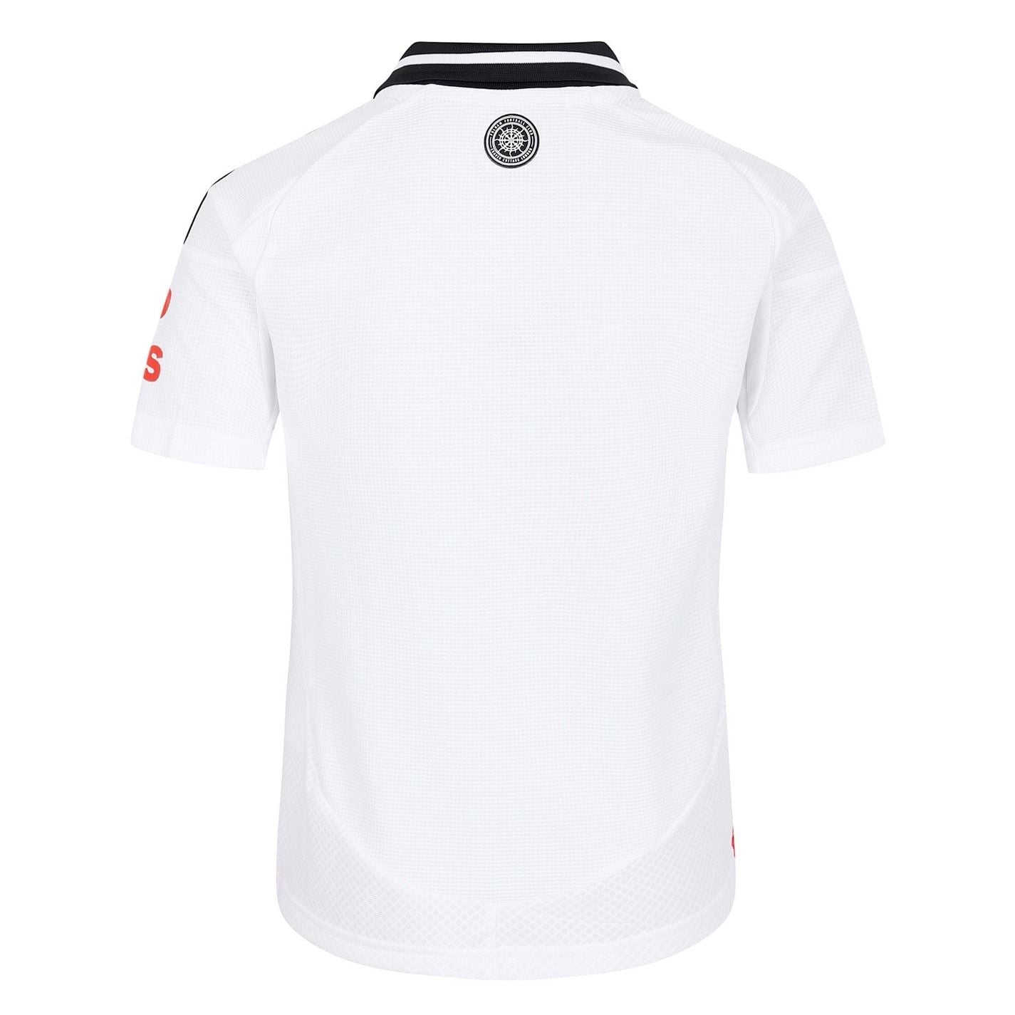 adidas Fulham Home Shirt 2024 2025 Juniors