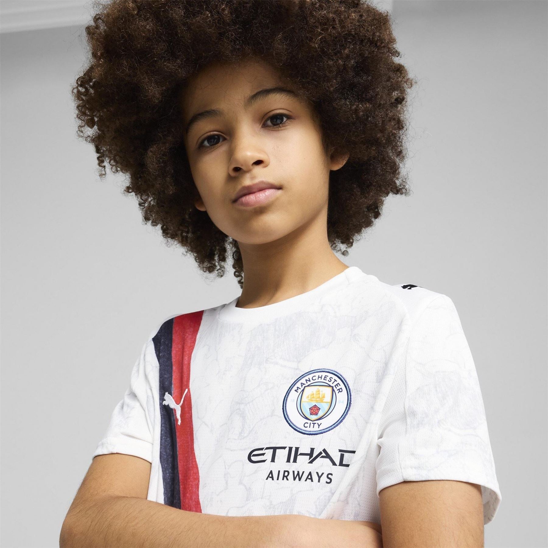 Puma X Kidssuper Manchester City Away Shirt 2025 2026 Juniors