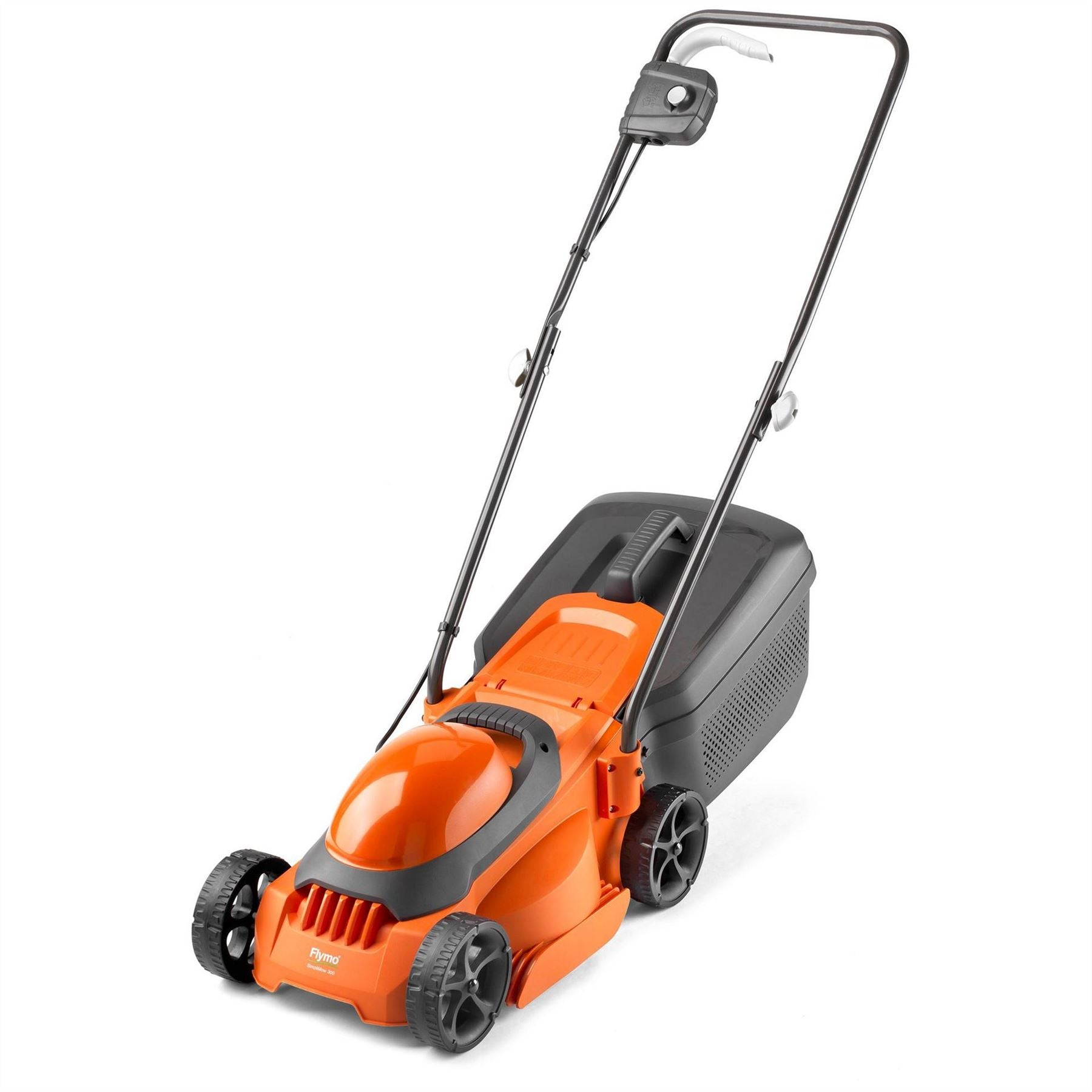Flymo Simplimow 300 Electric Corded Rotary Lawnmower And Grass Trimmer Twin Pack
