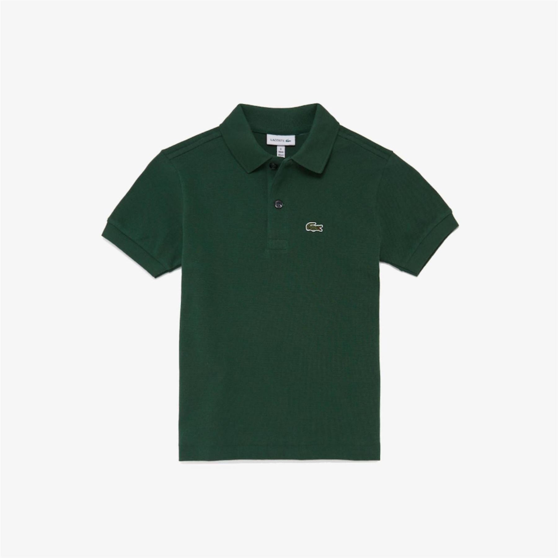 Lacoste Boys Pique Logo Polo Shirt