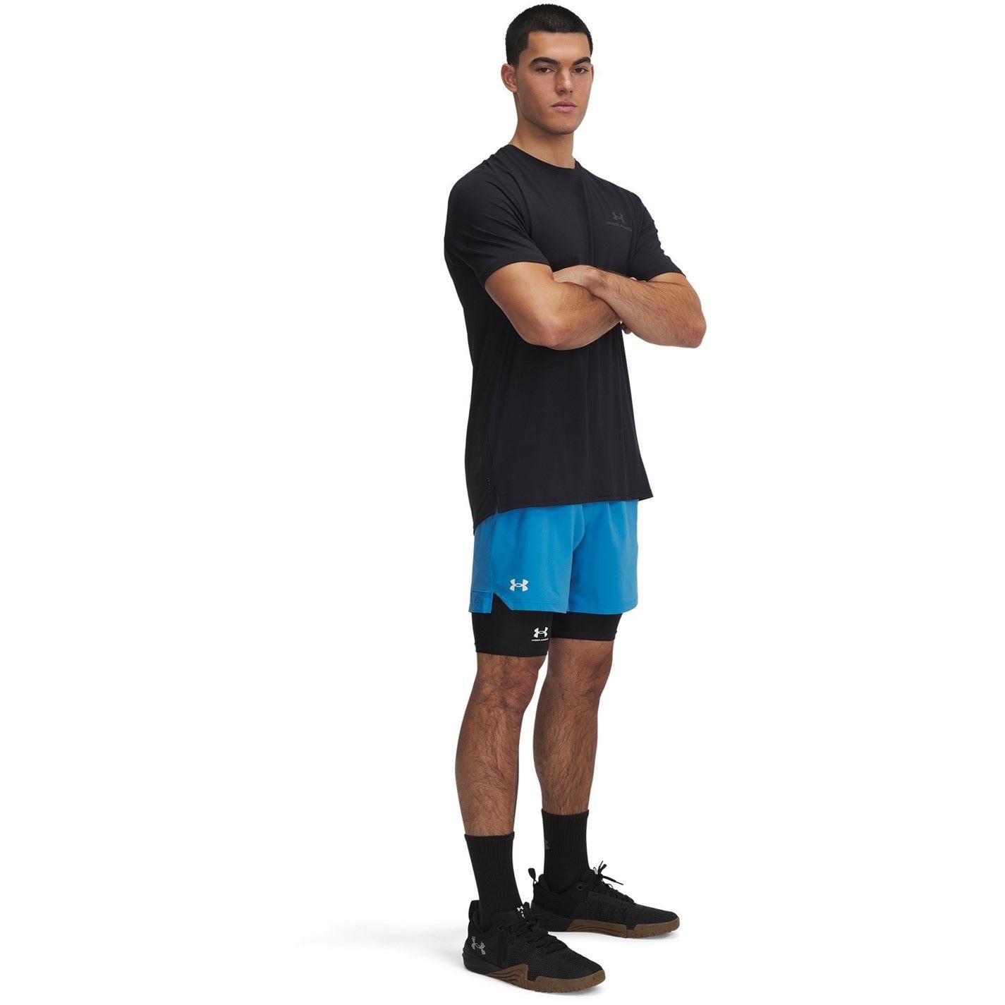 Under Armour Vanish Fitness Bermuda Shorts with Elasticated Waistband