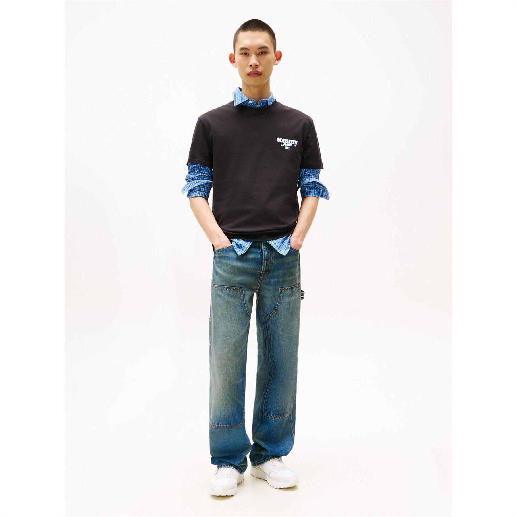Tommy Jeans Flag Logo T-Shirt