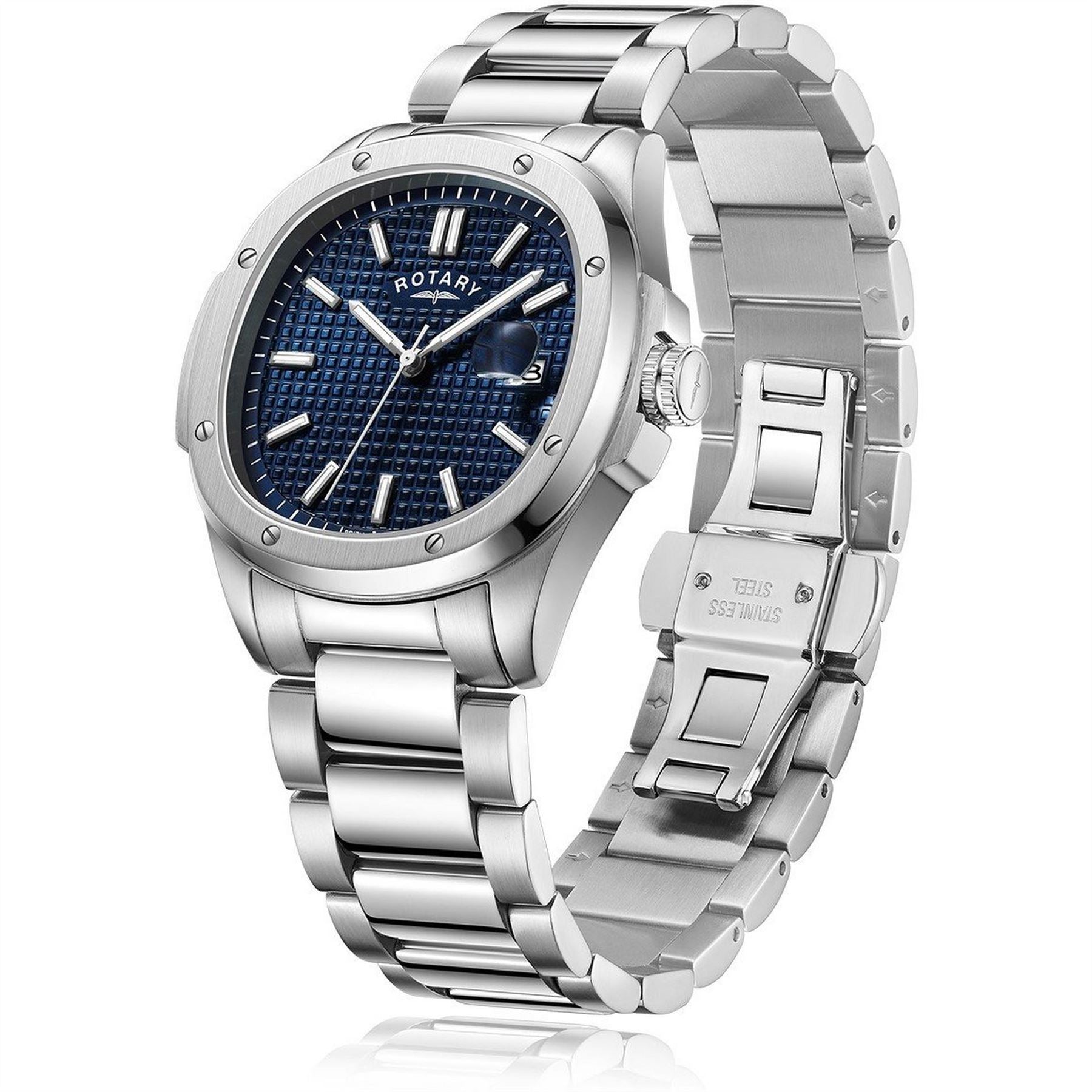 Rotary Sport Analogue Steel Bracelet Watch