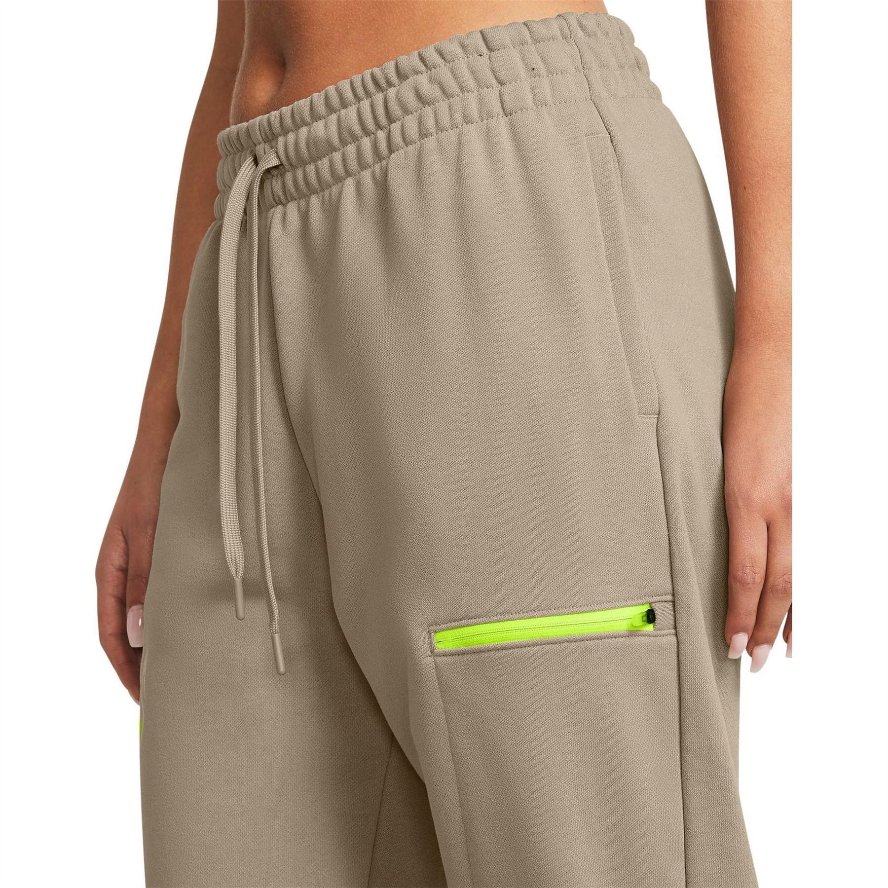 Under Armour Womens Armour Pjt Rck Q1 Hw Terry Pant Tracksuit Bottom