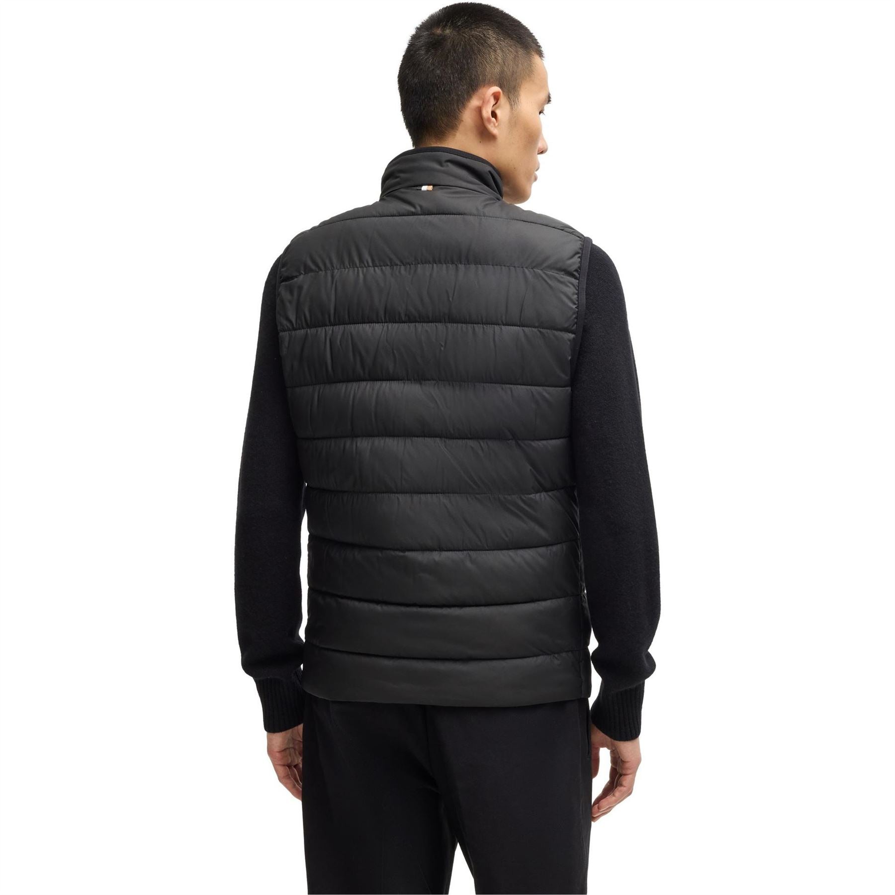 Boss H Cenito Padded Water Repellent Stand Collar Sleeveless Gilet