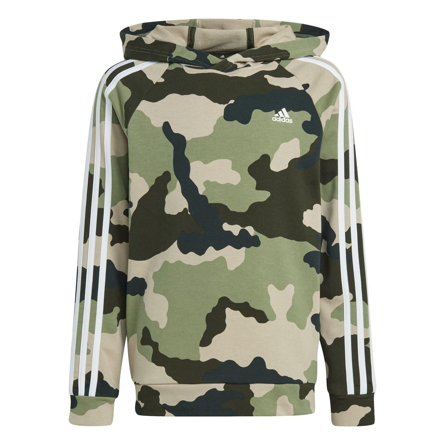 adidas Junior Camo Hoodie