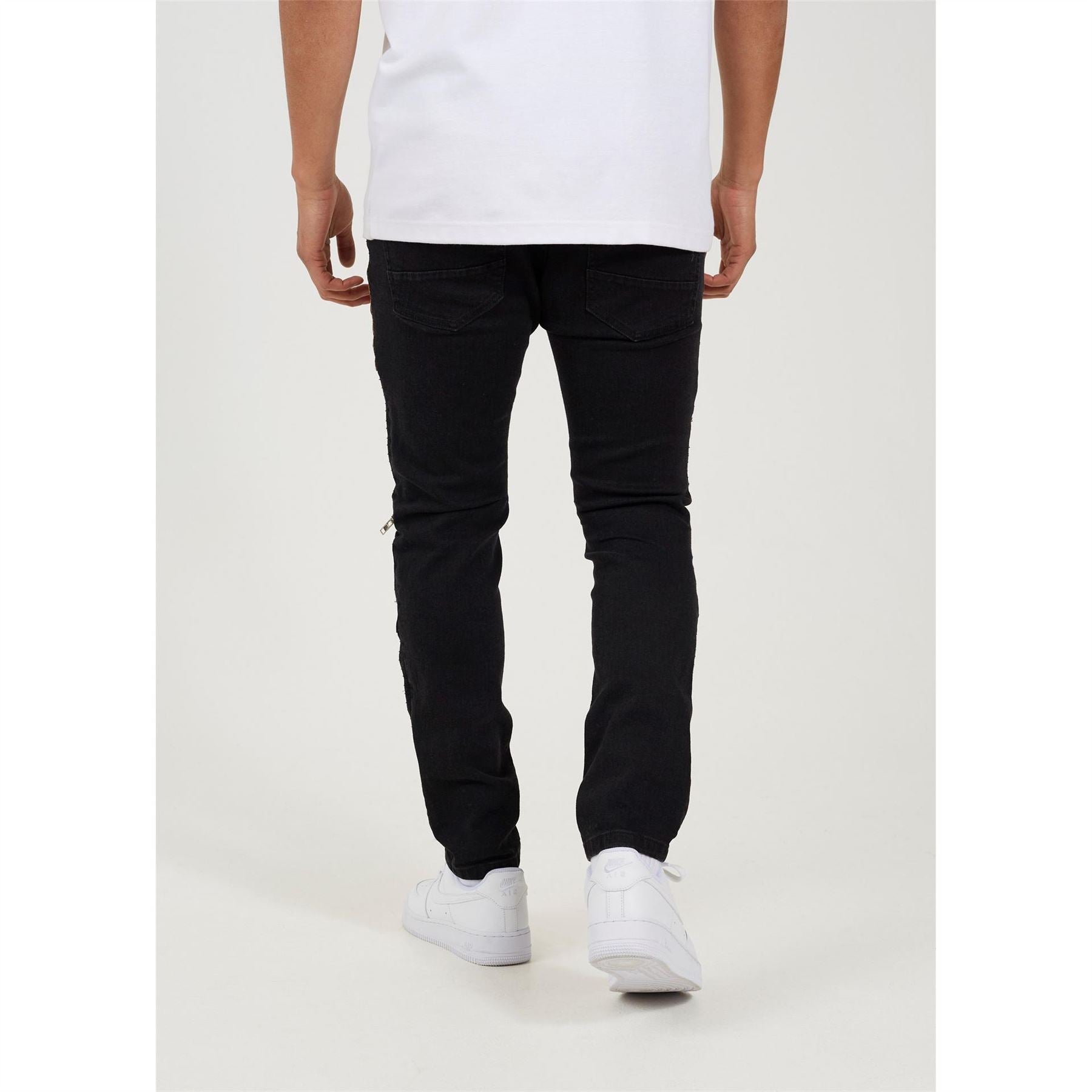 Brave Soul Wash Bike Jean With Stitch Detail