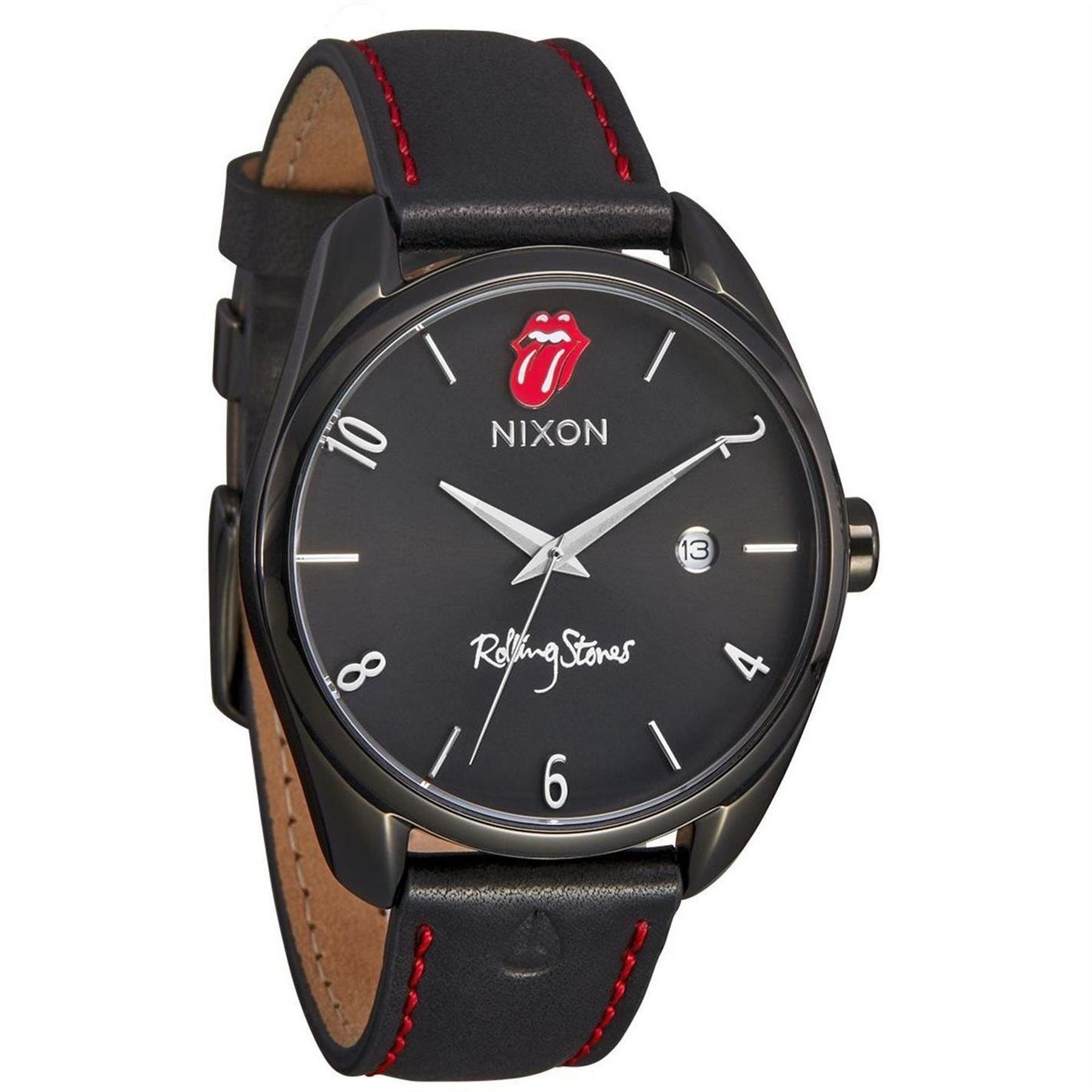 Nixon Analogue Leather Quartz Watch