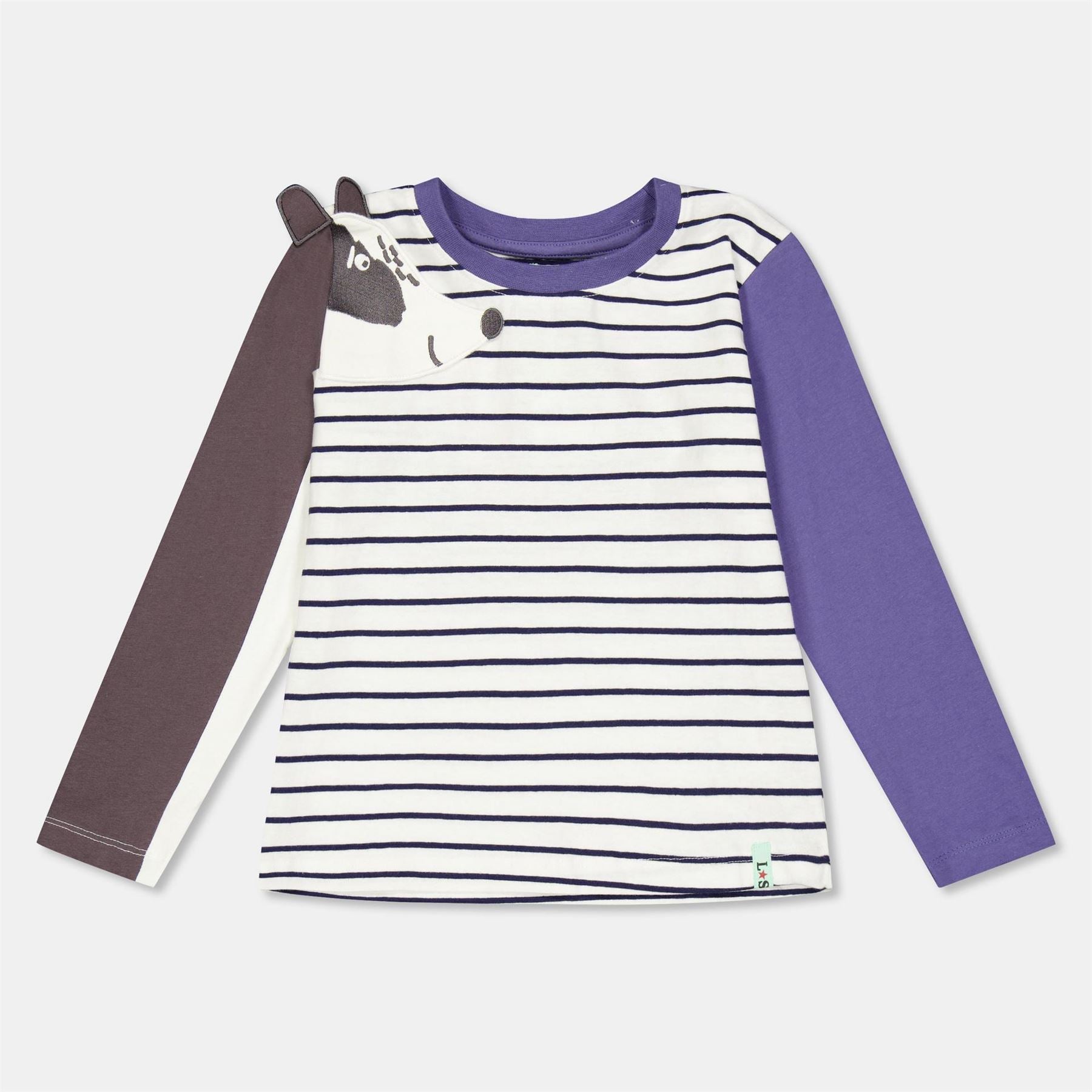 Lilly and Sid Badger Regular Fit Long Sleeve T-Shirt