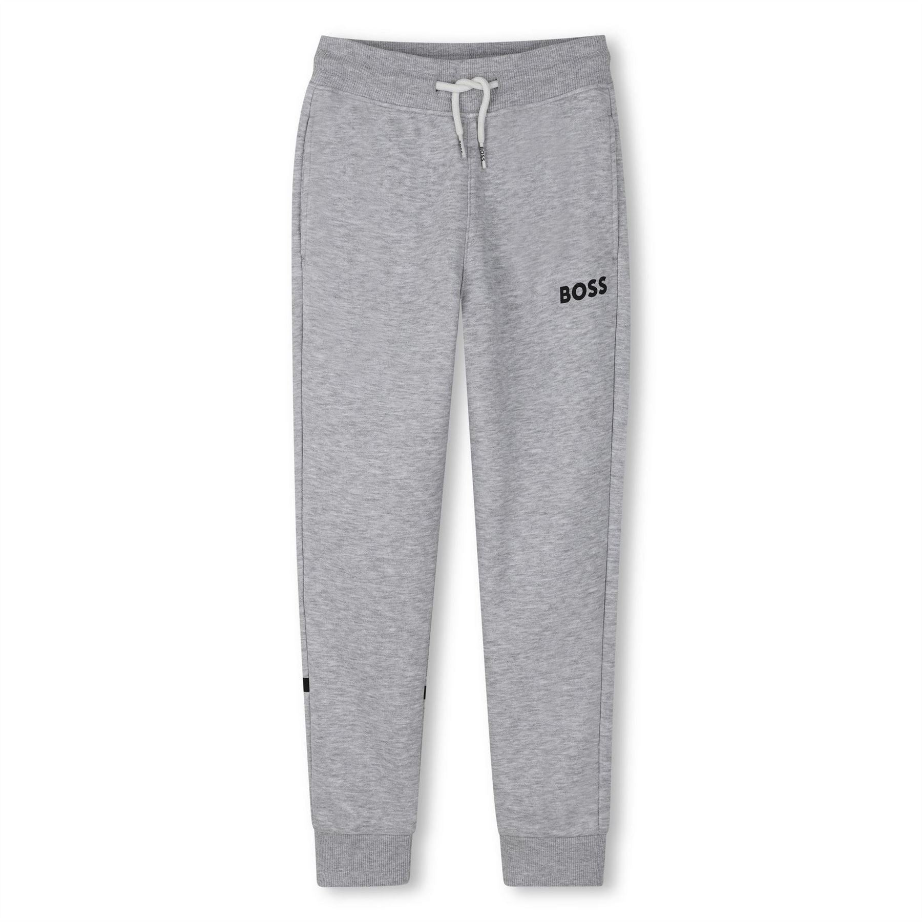 Boss Wordmark Solid Patterned Slim Joggers