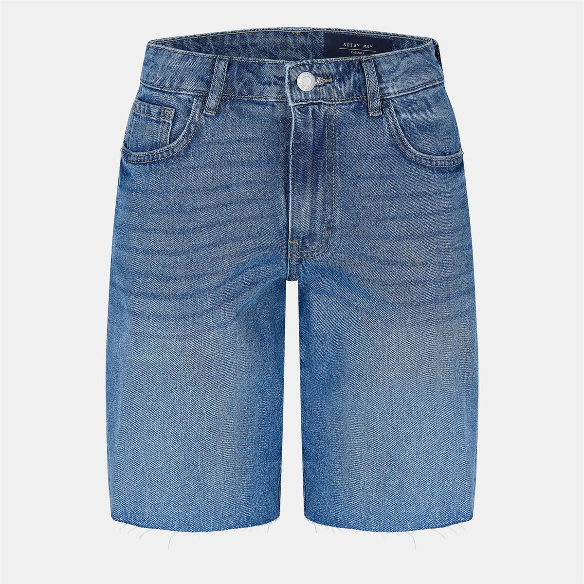 Noisy May Loose Baggy Fit Denim Bermuda Shorts