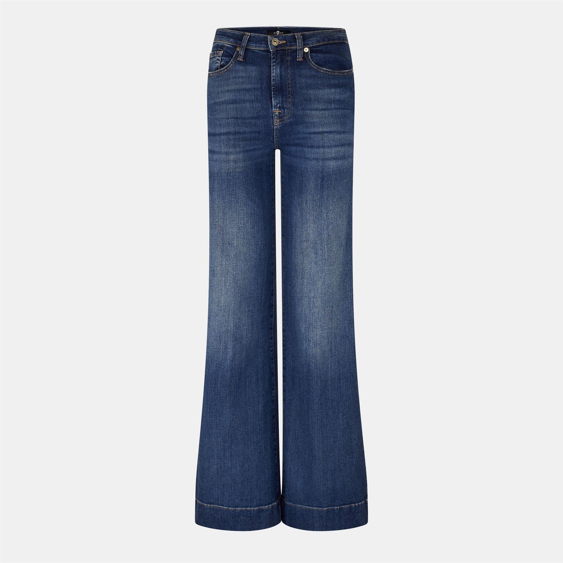 7 For All Mankind Modern Dojo Wide Fit Five Pocket Jeans