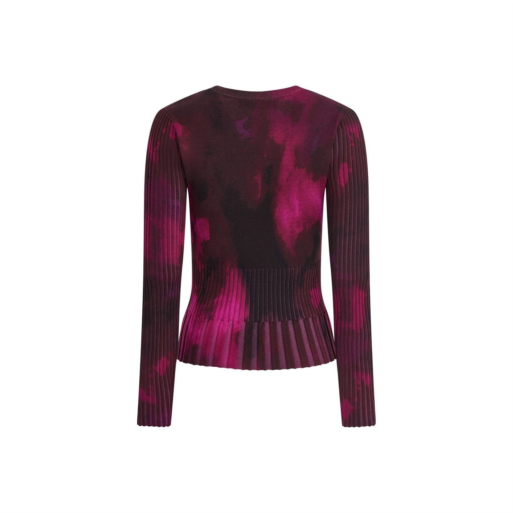 DKNY Rib Slim Fit Long Sleeve T-Shirt