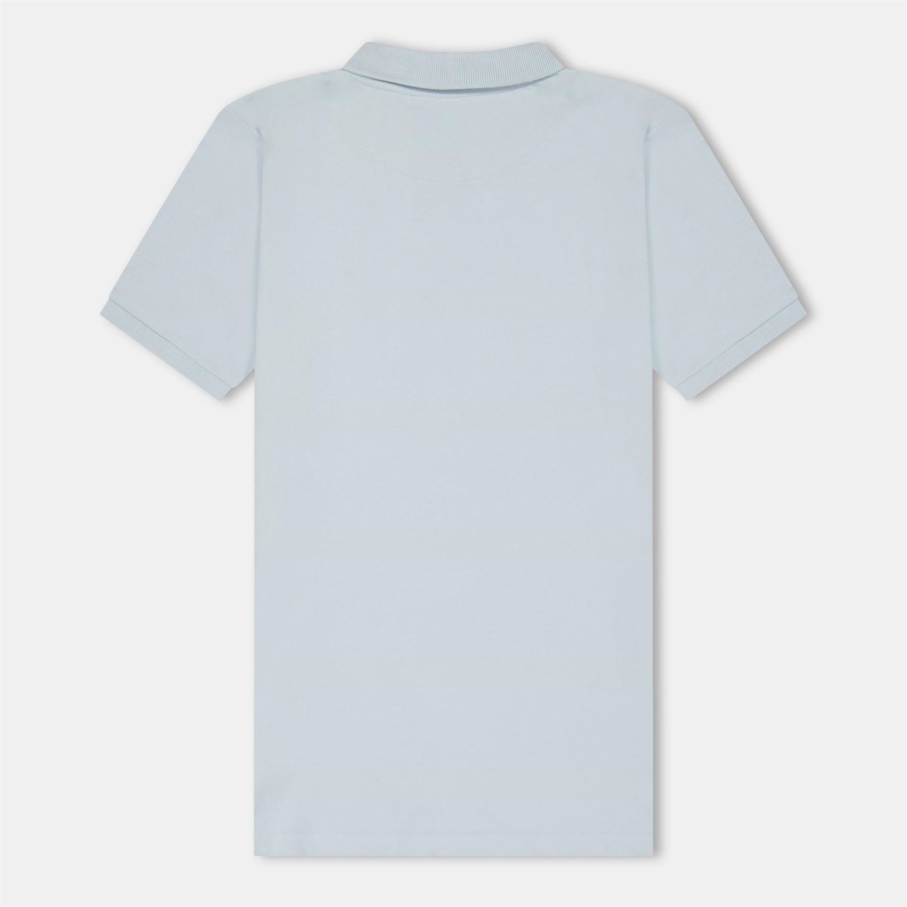 Farah Bugsworth Embroidered Collared Short Sleeve T-Shirt