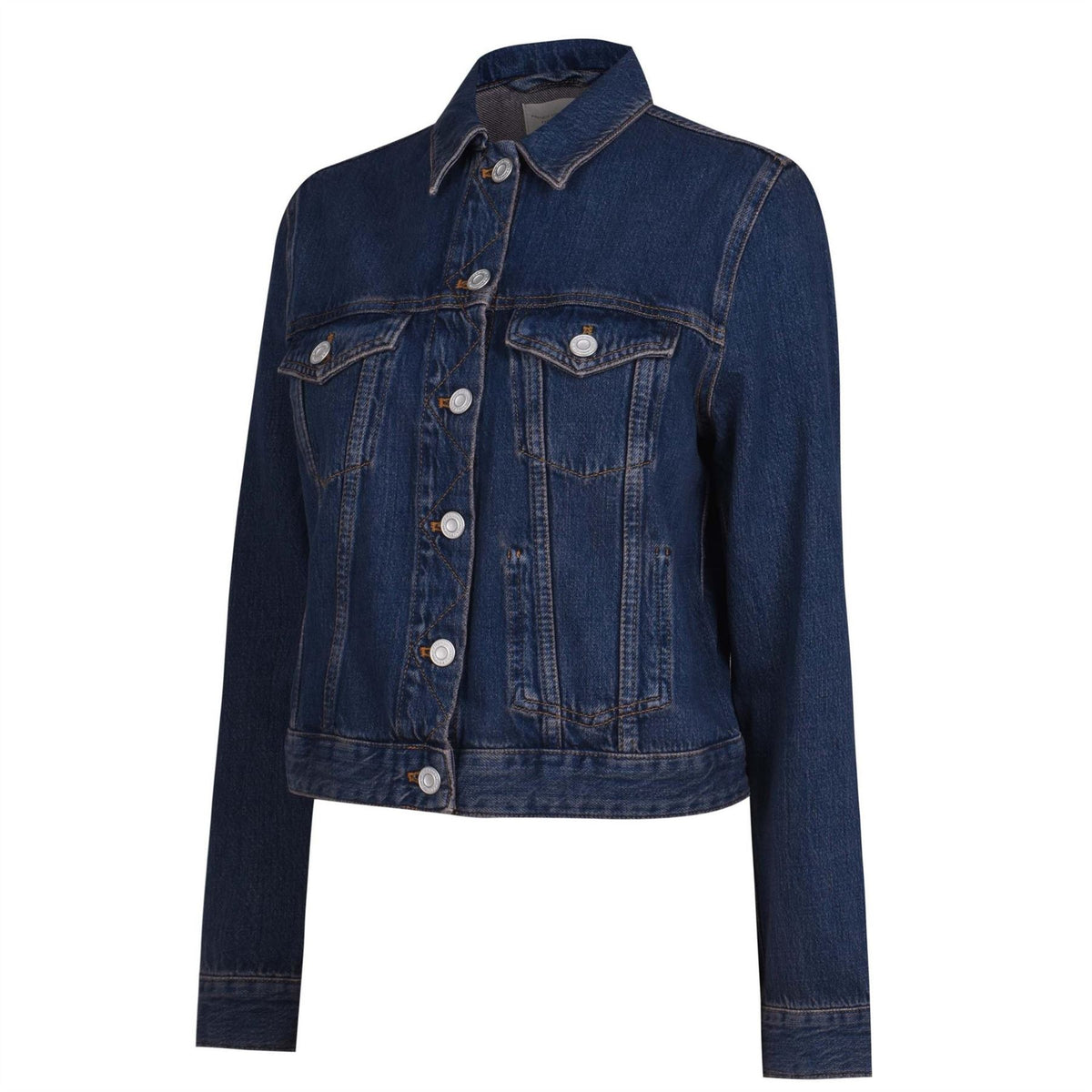 French Connection Micro Western Denim Jacket