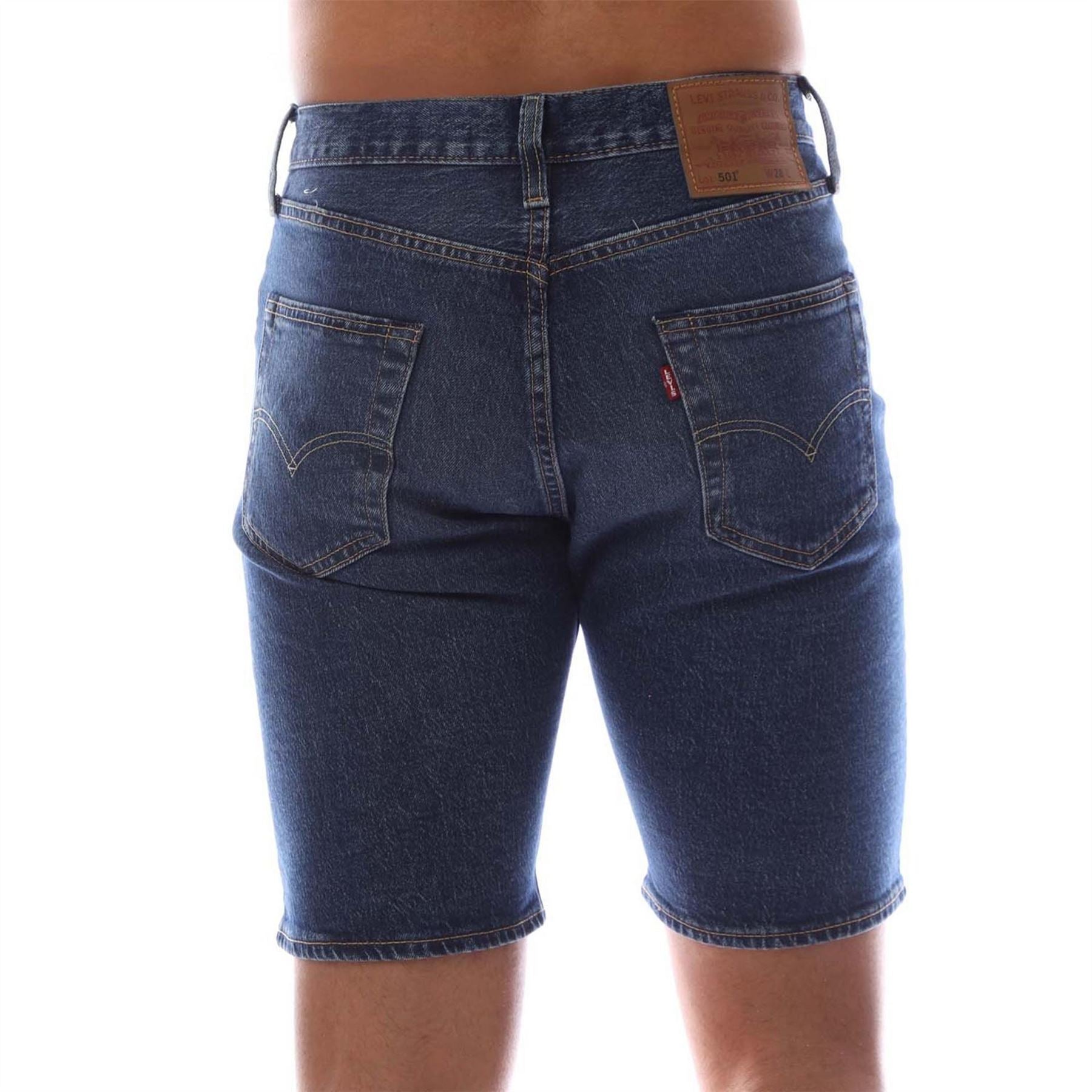 Levis 501 Original Denim Bermuda Shorts