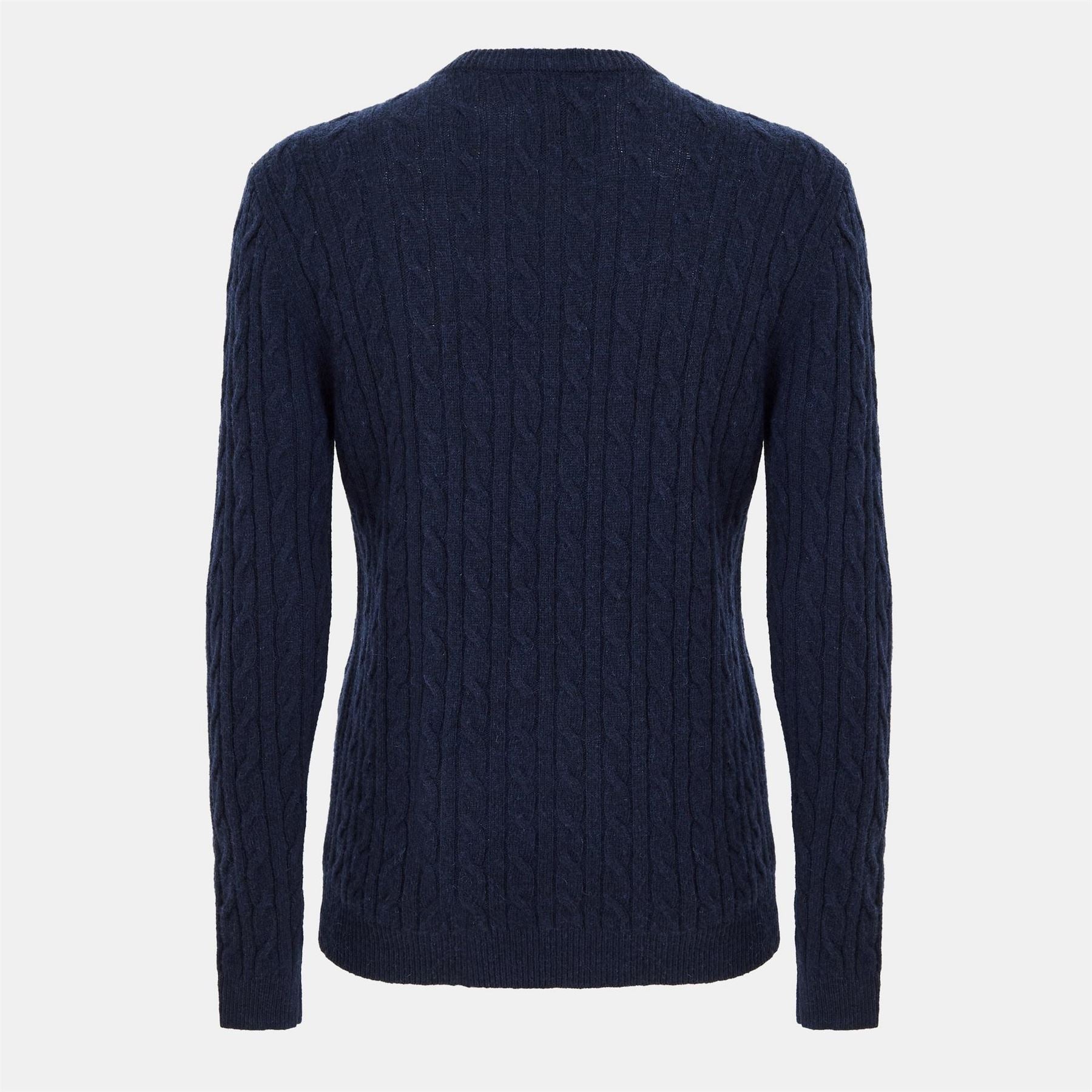 Jack Wills Mens Marlow Merino Wool Blend Cable Knitted Jumper