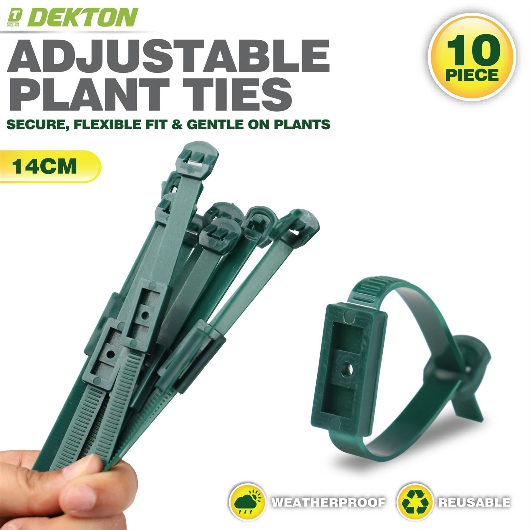 Dekton 10pc Plant Ties