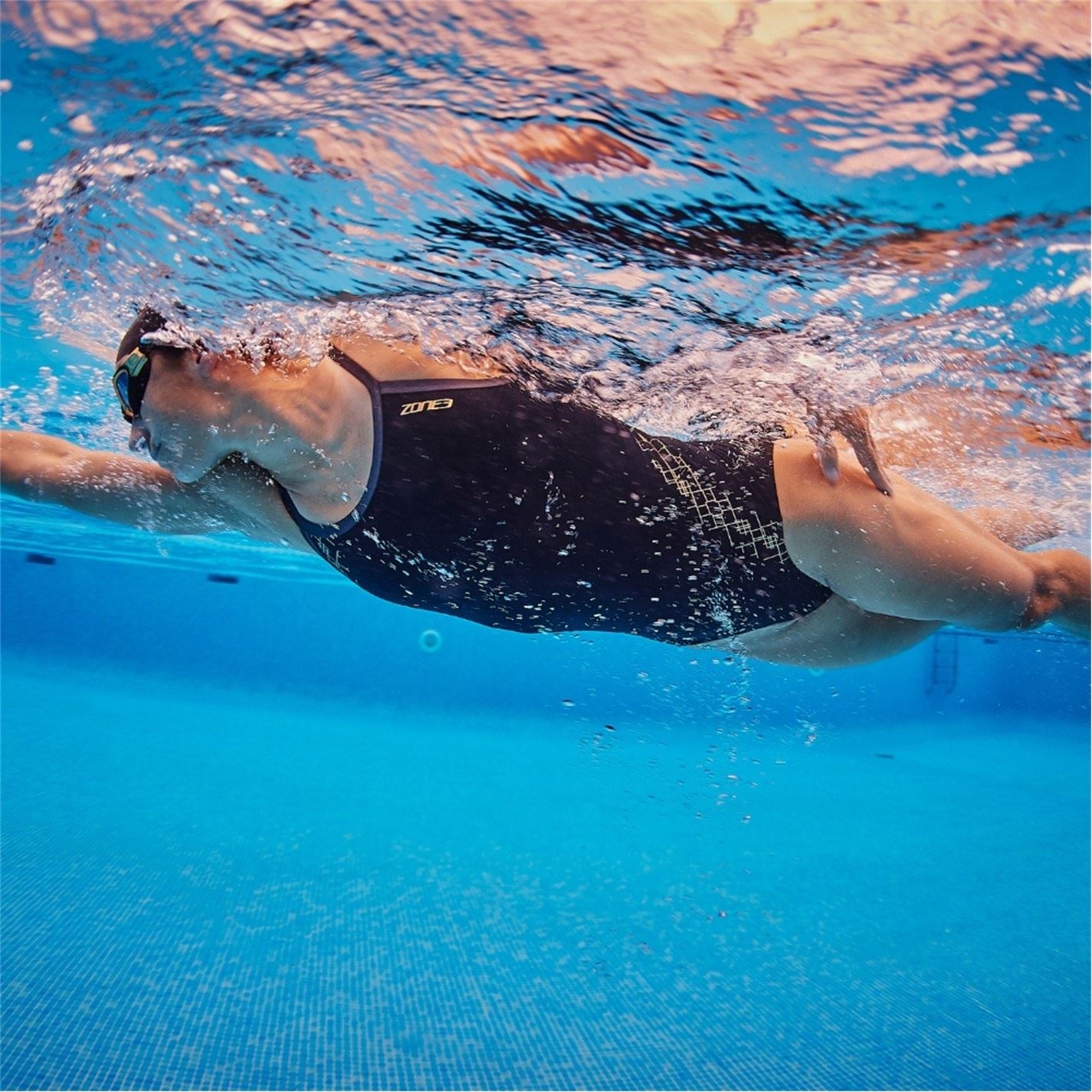 Zone3 Iconic Bound Back Swim Suit