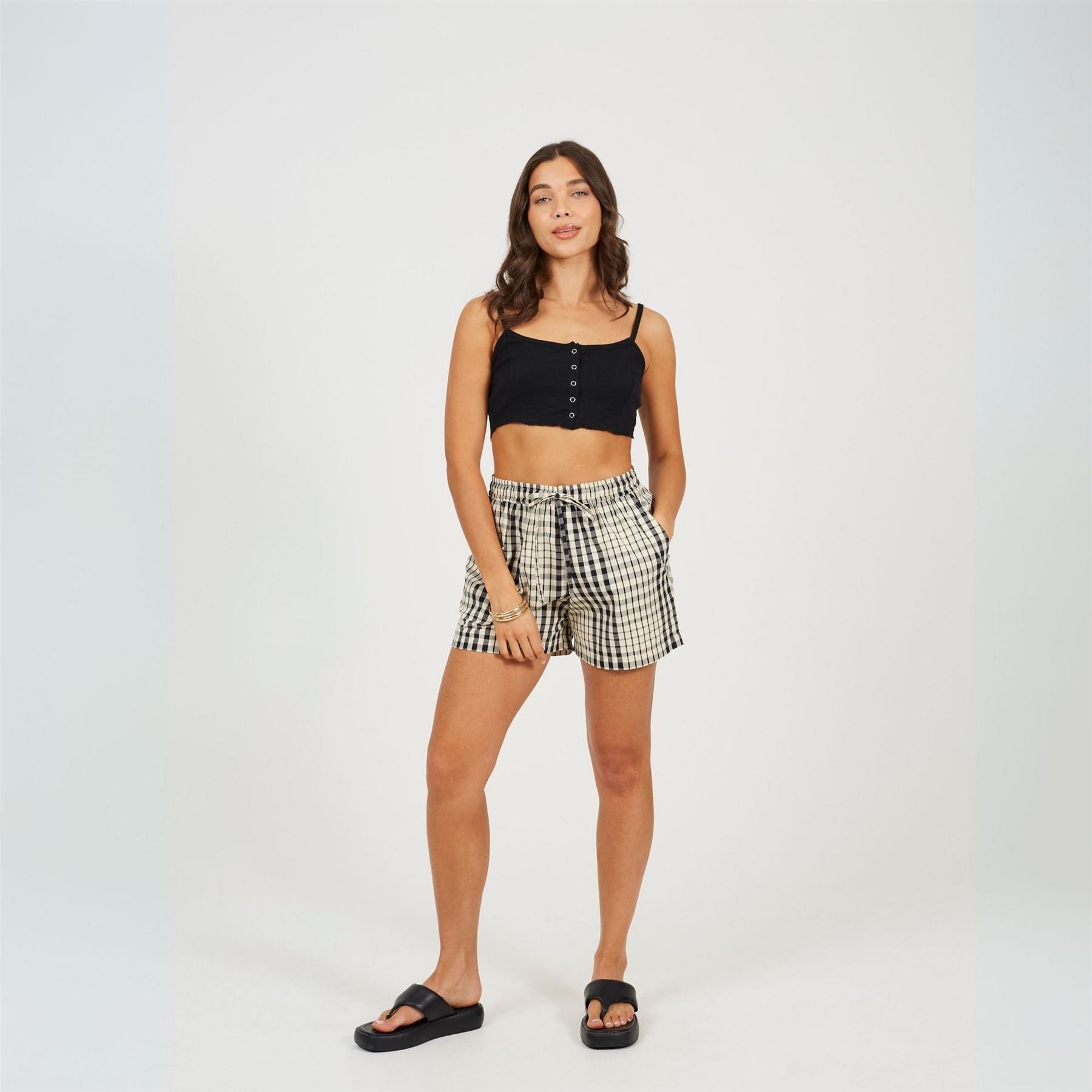 Brave Soul Through Crop Vest