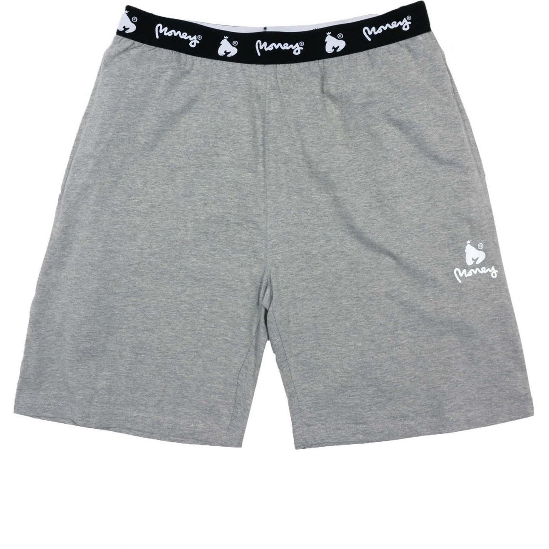 Money Lounger Elasticated Short Twin Set