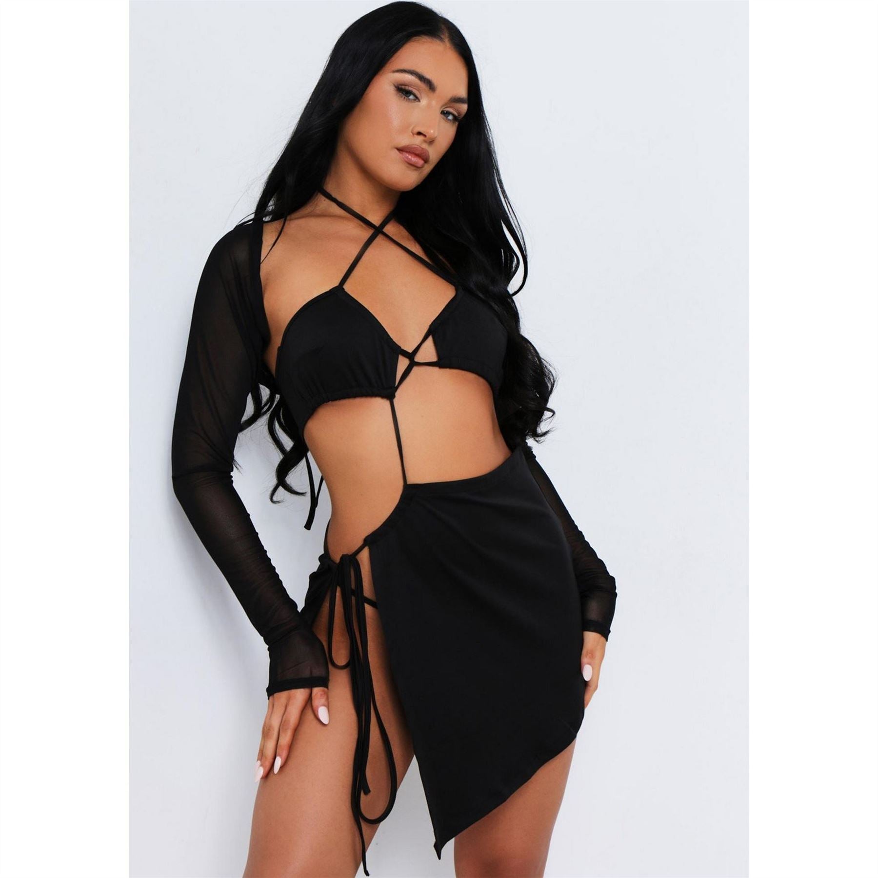 Missy Empire Out Bolero Dress