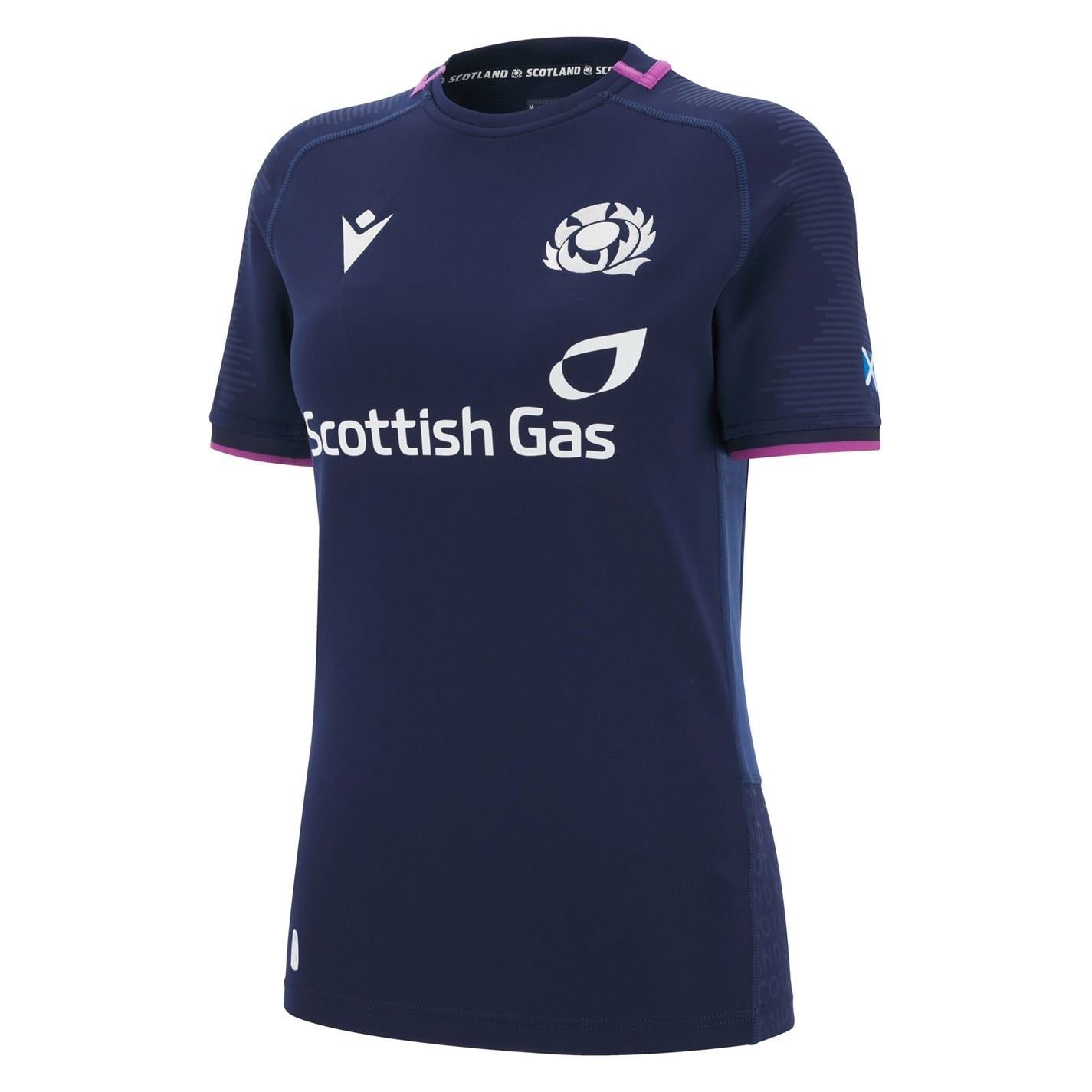 Macron Womens Scotland Rugby Home Shirt 2025
