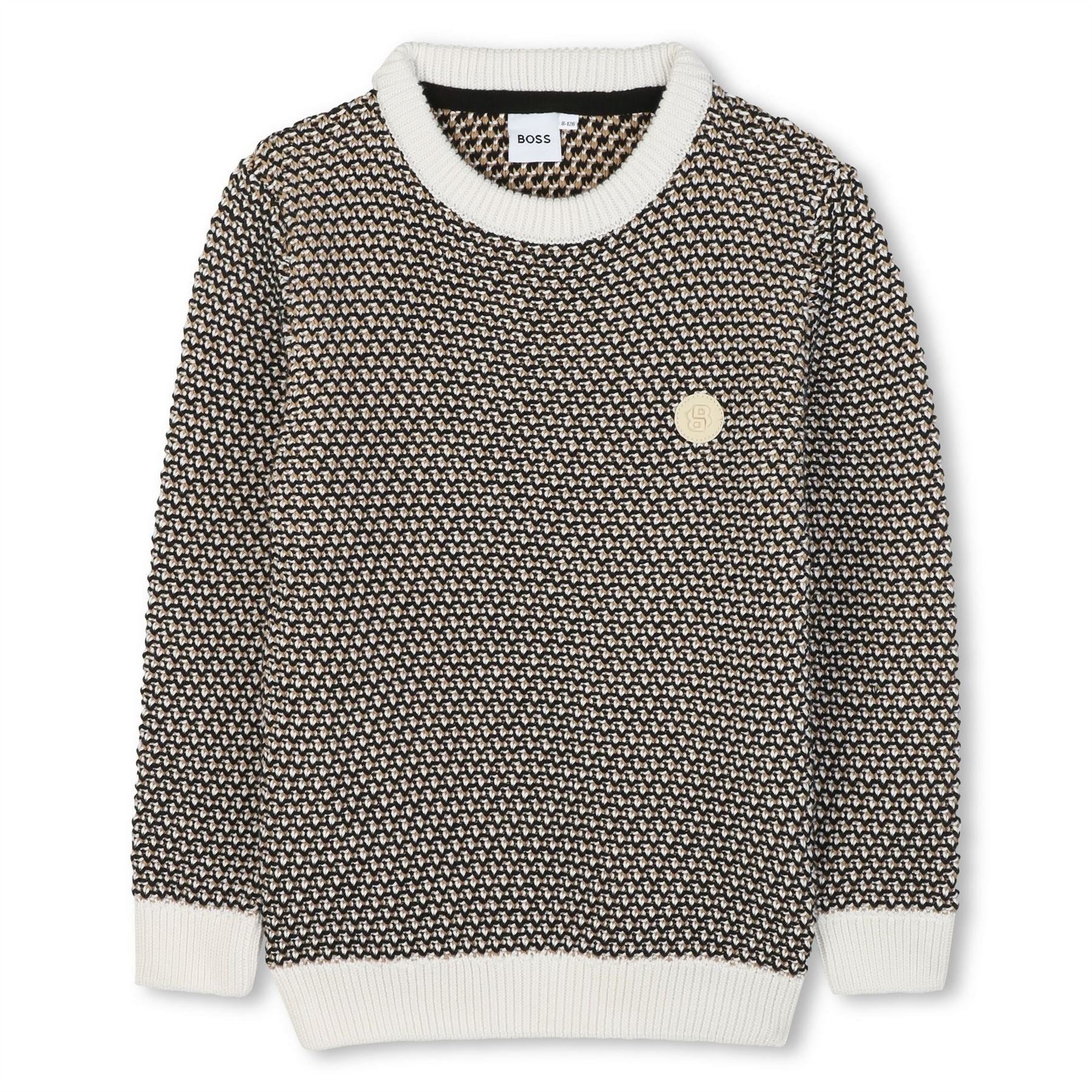 Boss Soft Knitted Crew Pullover