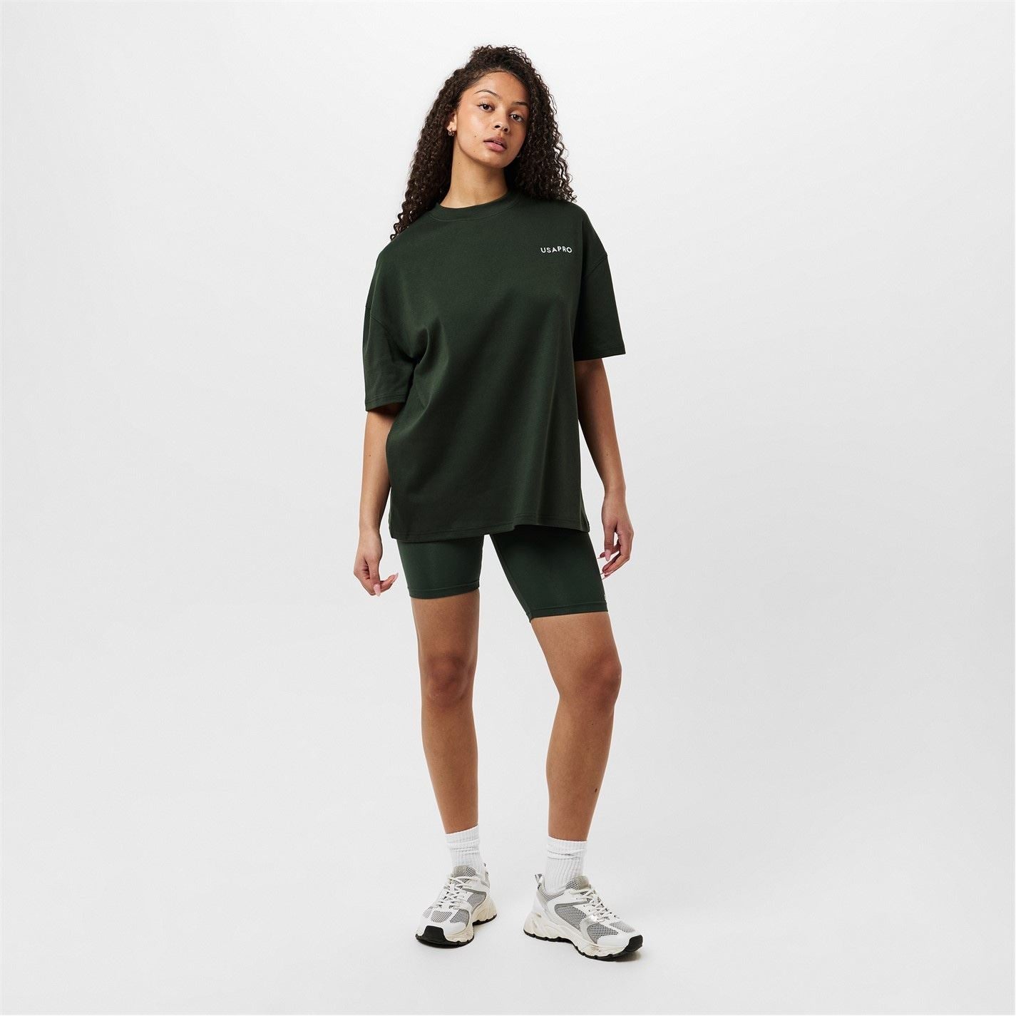 USA Pro Pro Jersey Slim Fit Logo Print Shorts