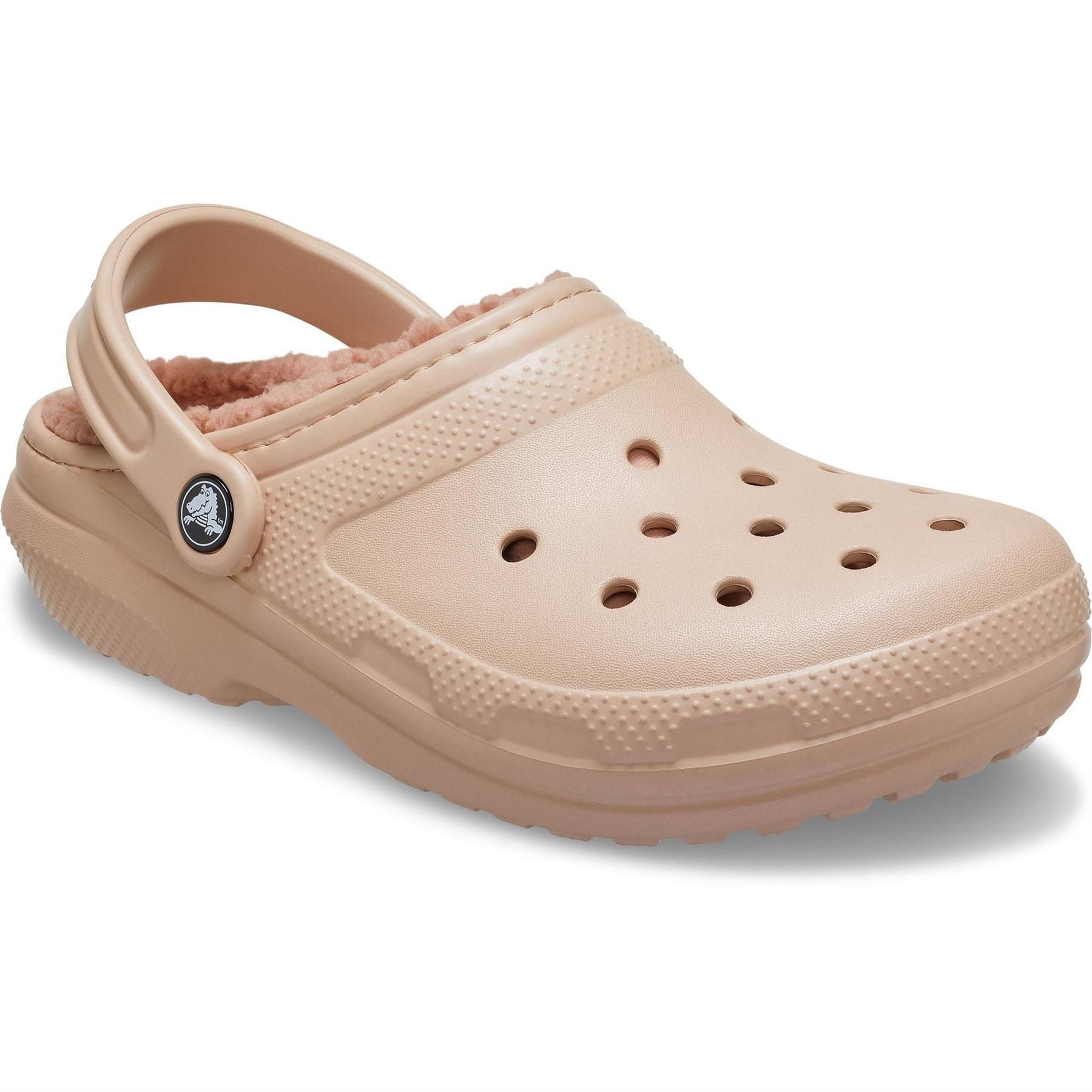 Crocs Lined Shuv Clogs with Perforated Toe